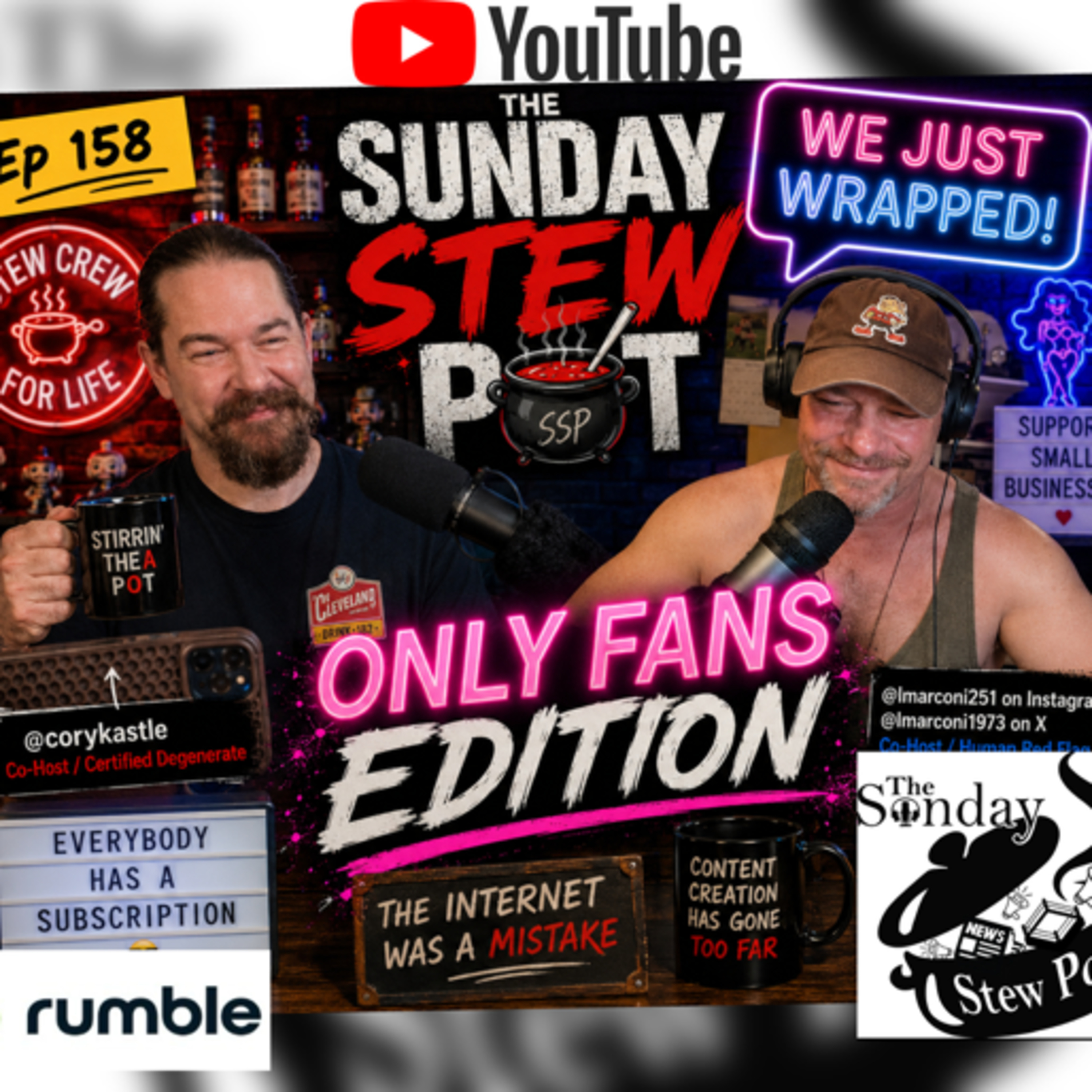 The Sunday Stew Pot Ep 158 Only Fans Edition  episode artwork