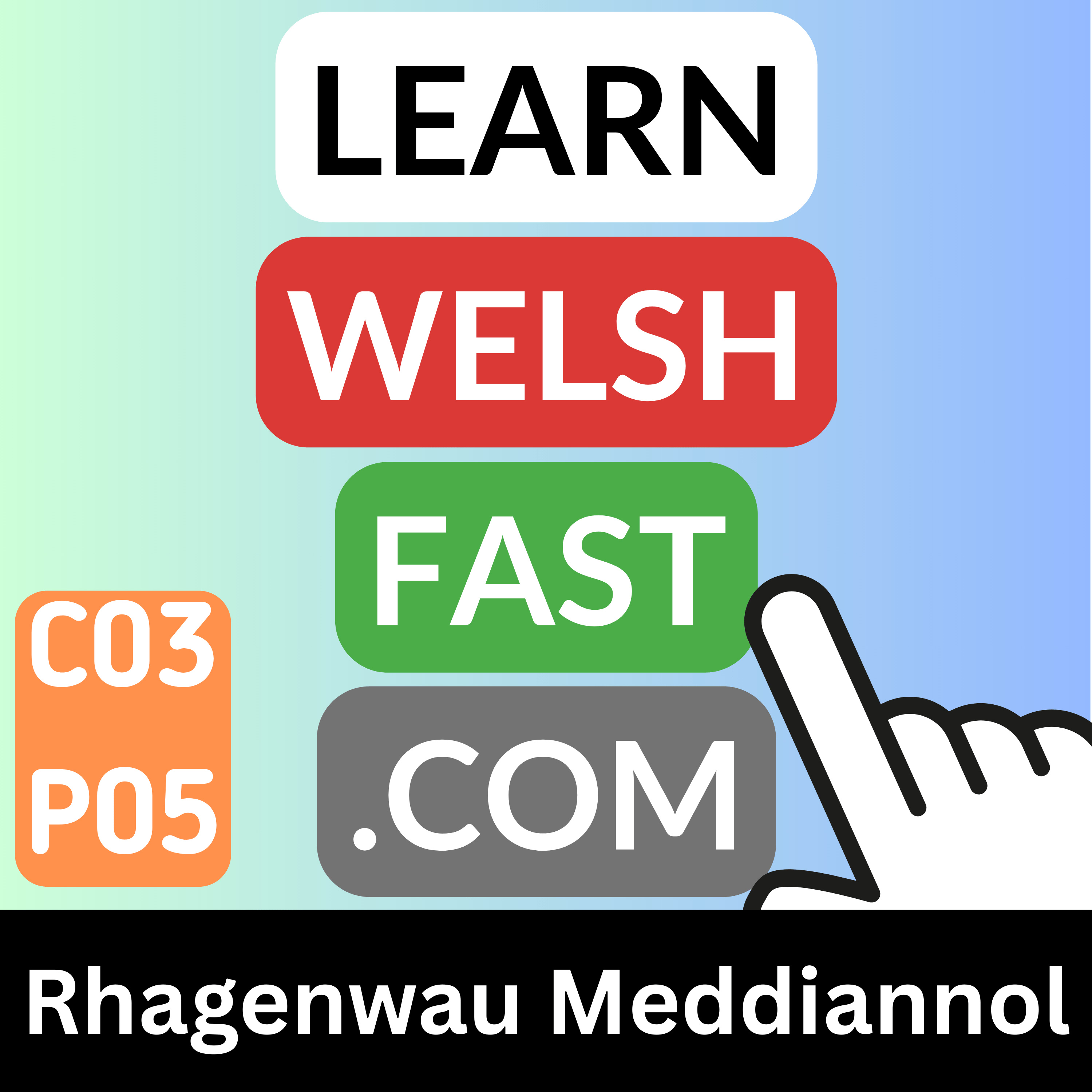 c03p05 (s03e05) - Rhagenwau Meddiannol (Possessive Pronouns)