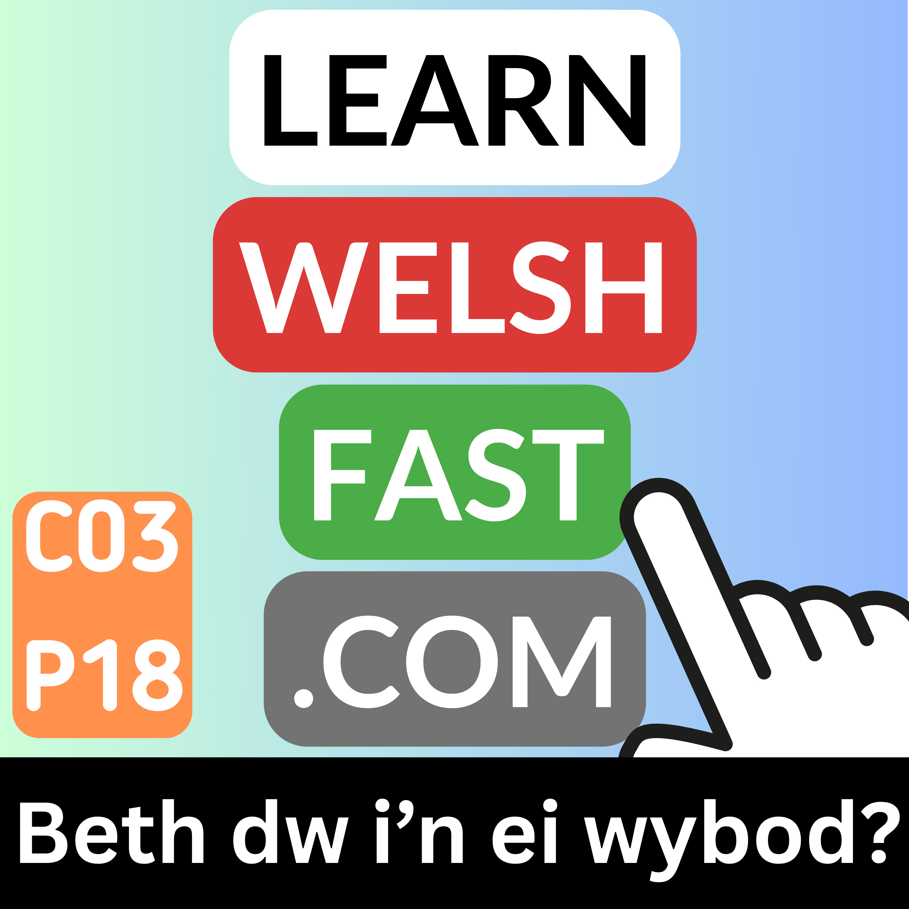 c03p18 (s03p18) - Beth Dw I'n Ei Wybod? (What Do I Know?)