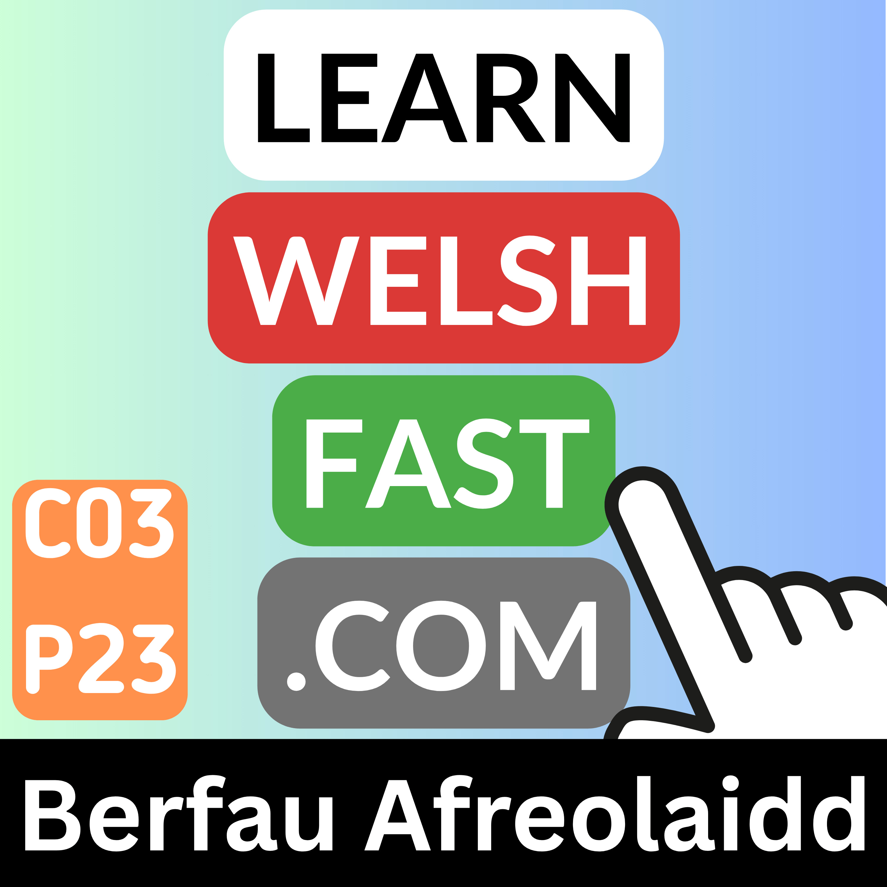 c03p23 (s03e23) - Berfau Afreolaidd (Irregular Verbs)