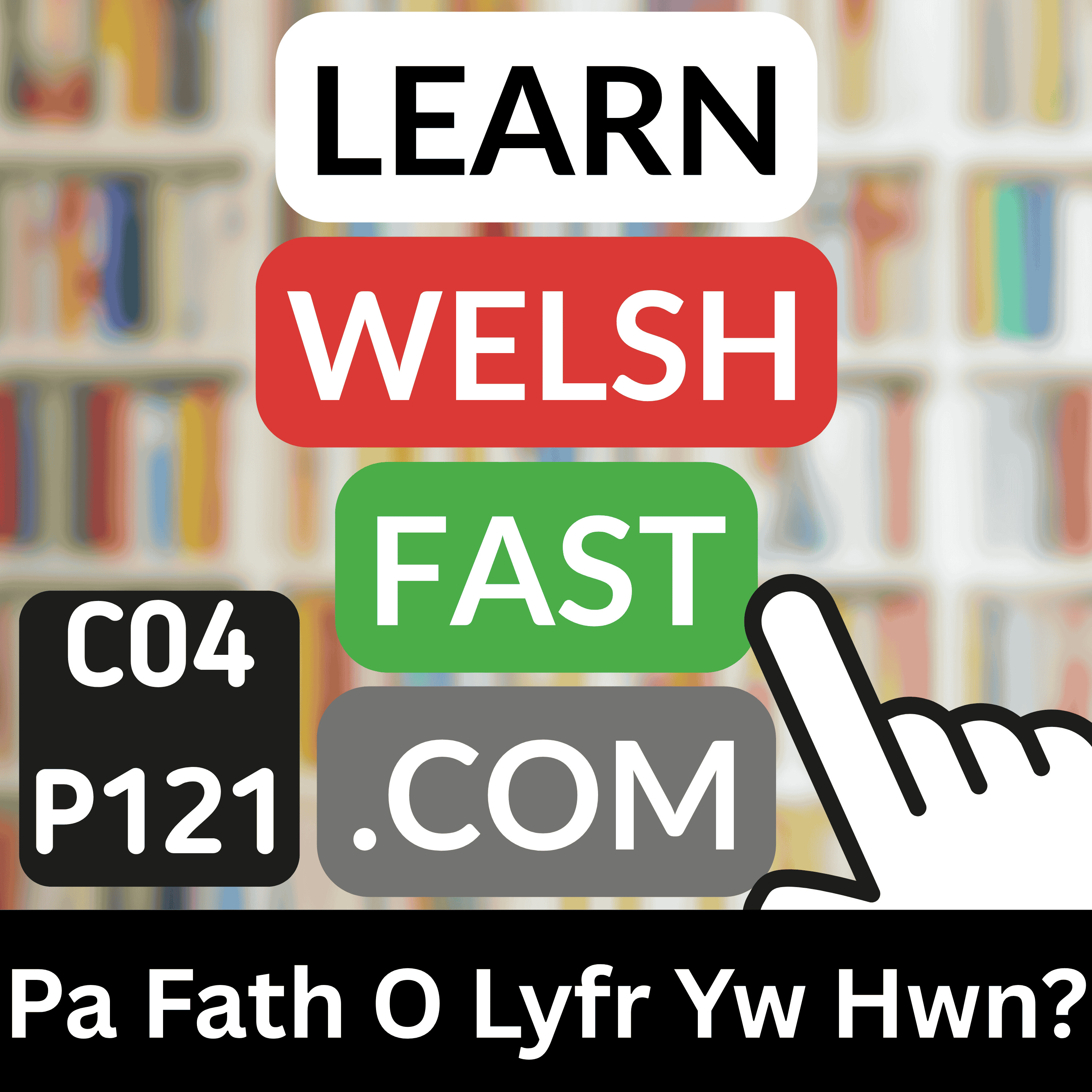 c04p121 (s04e121) - Pa Fath O Lyfr yw Hwn? (What Kind Of Book Is This?)