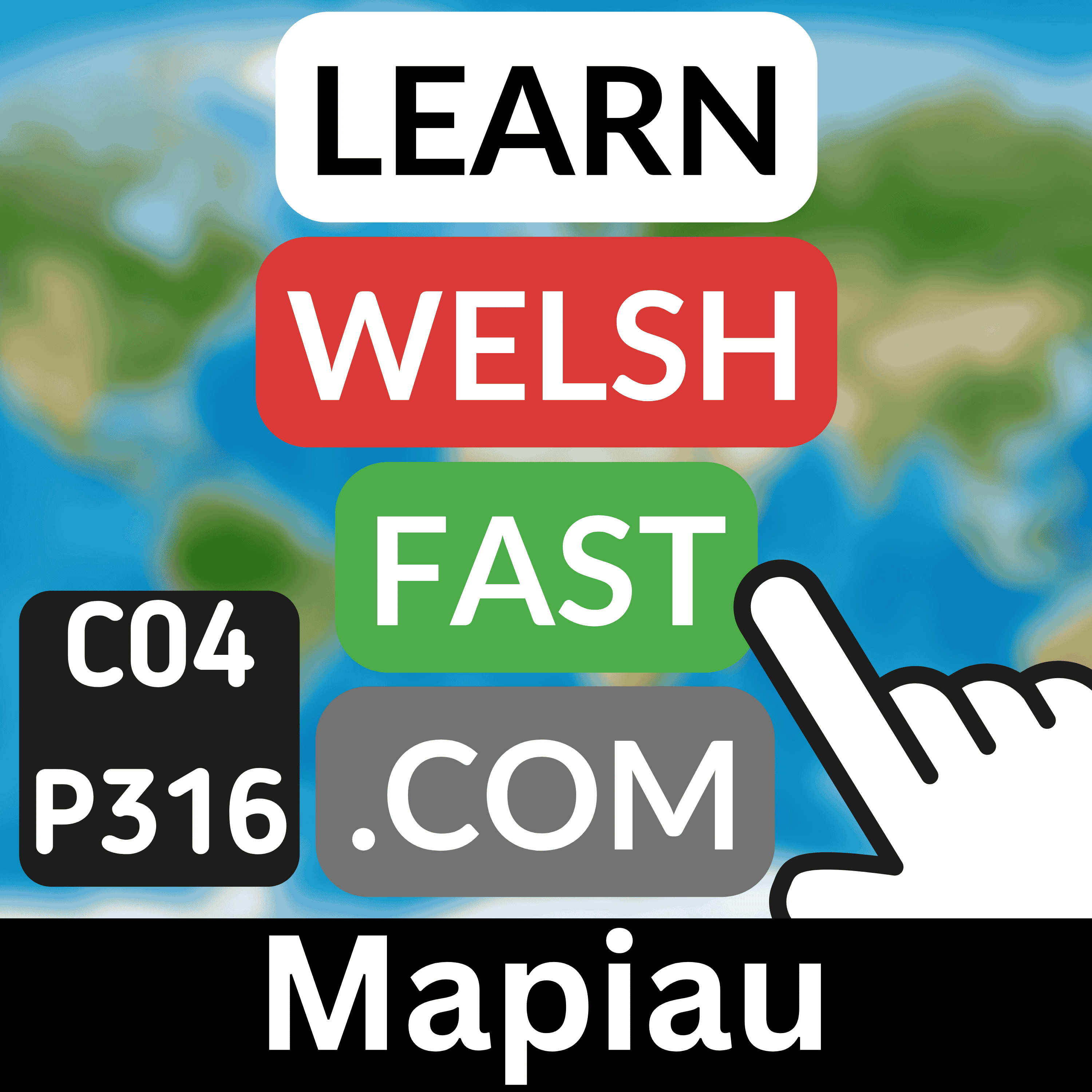 Learn Welsh Vocabulary: Mapiau | Welsh Maps Words & Phrases (Ep 316)