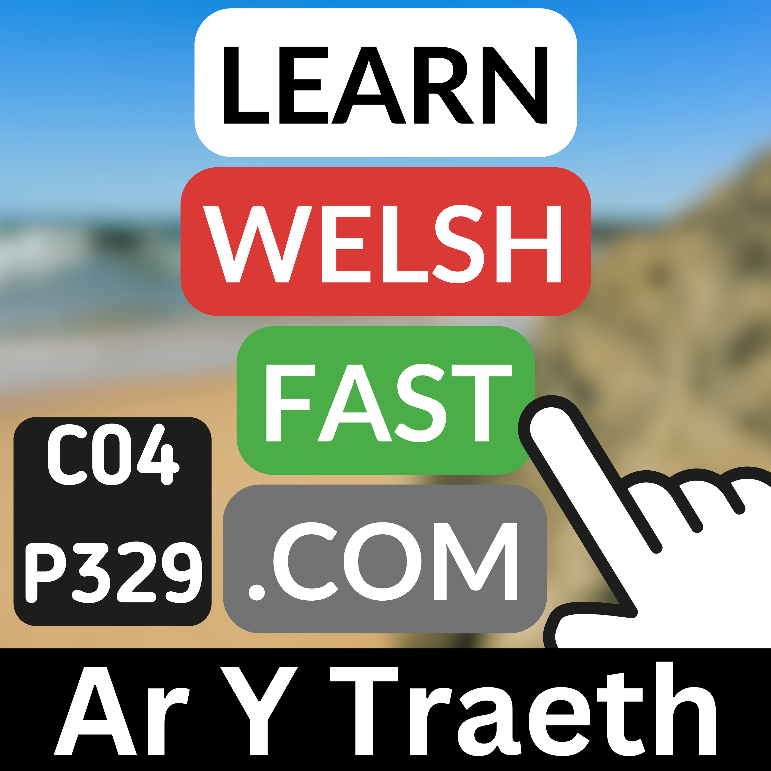 Learn Welsh Vocabulary: Ar Y Traeth (On The Beach) (Ep 329)