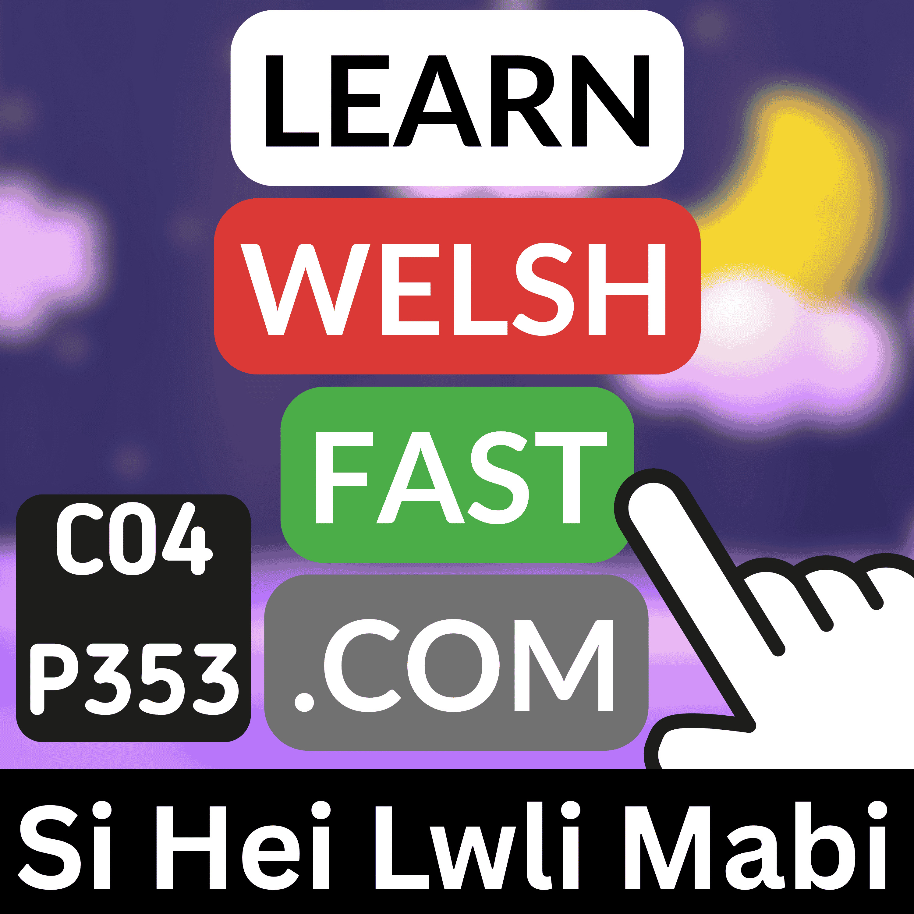Learn Welsh Vocabulary: Si Hei Lwli Mabi (See Hey Loo Lee My Baby) (Ep 353)
