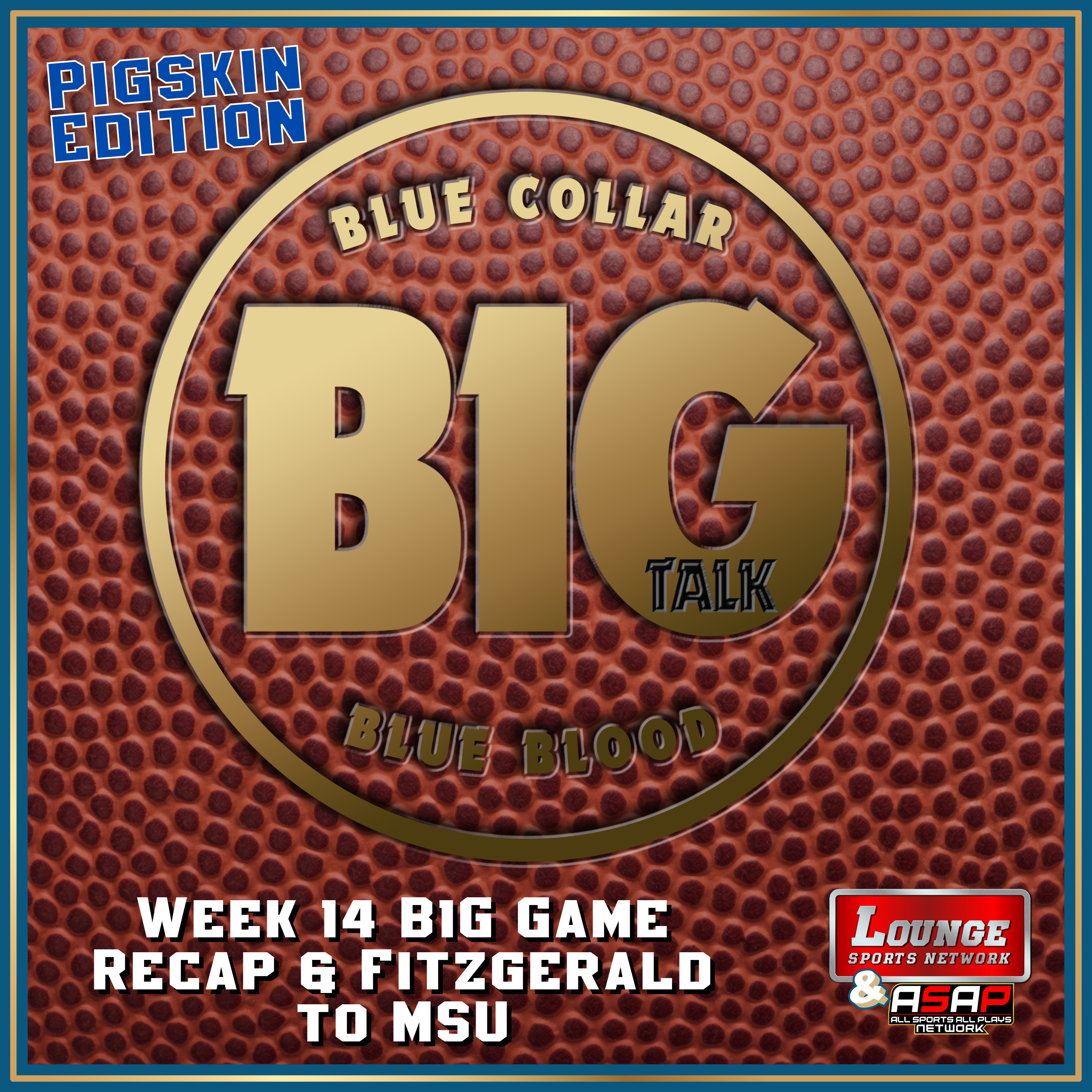 Pigskin: Week 14 B1G Game Recap & Fitzgerald to MSU episode artwork