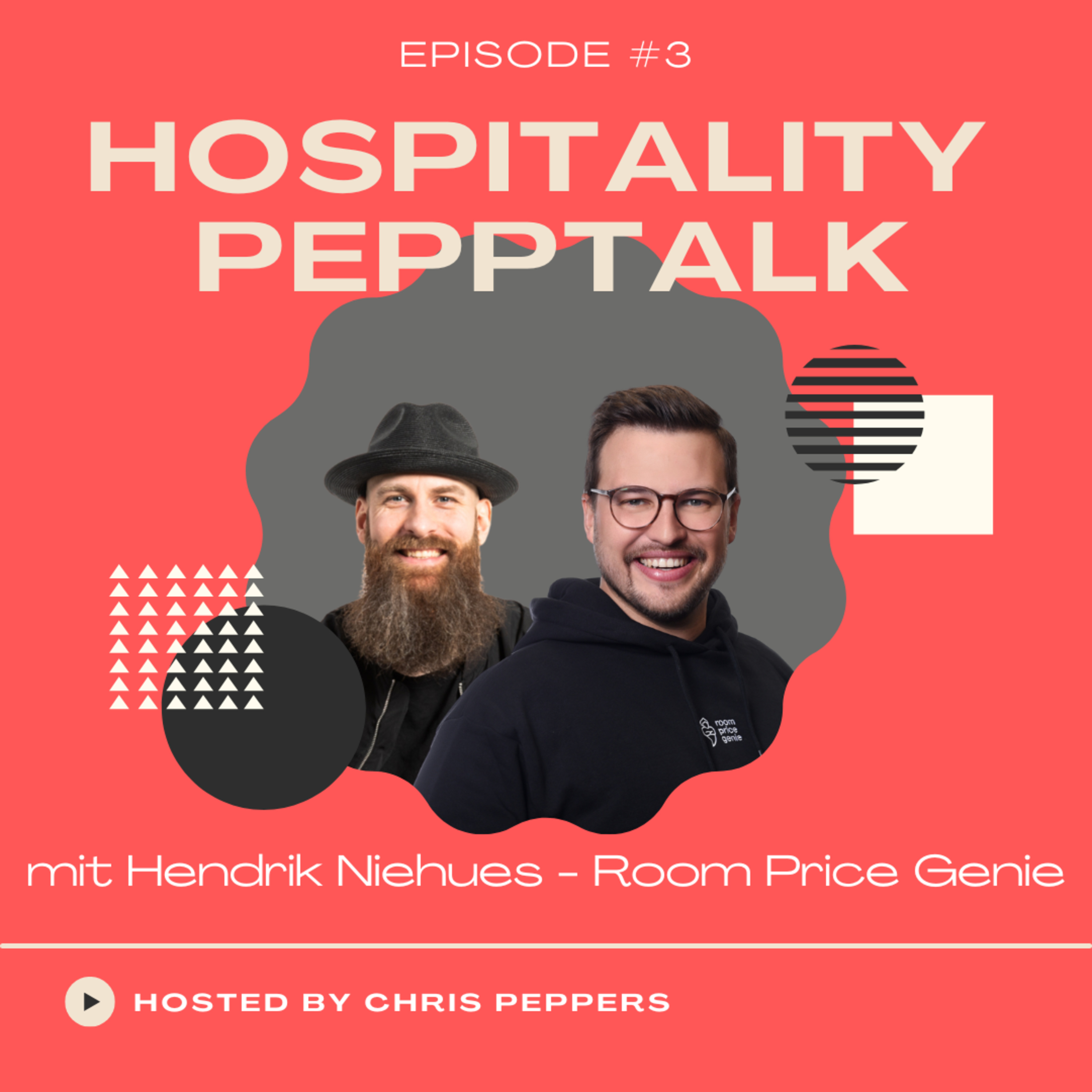Cover Hospitality PeppTalk Folge 3: RMS, KI & der Mensch dahinter – Wie Revenue Management sich verändert