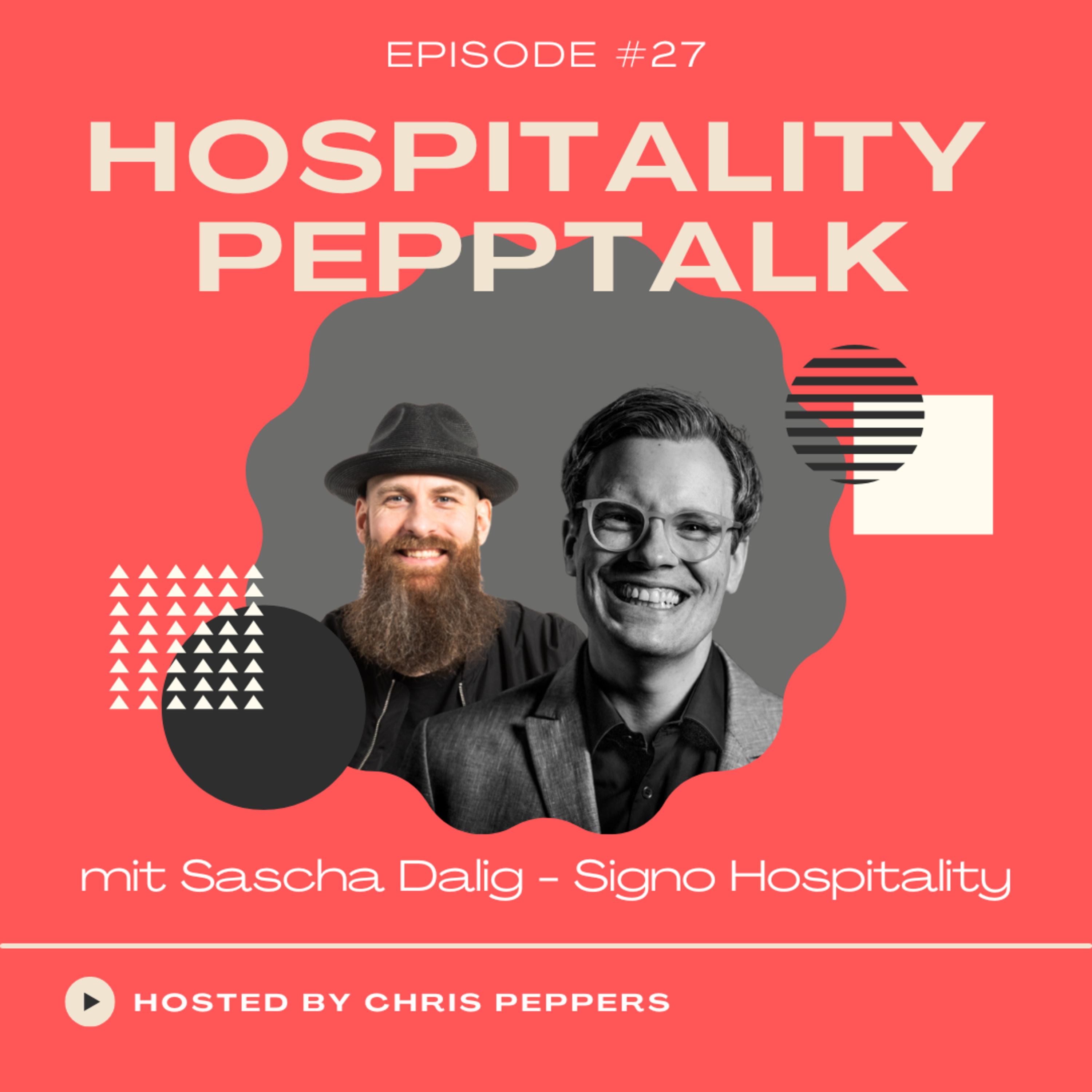 Cover Hospitality PeppTalk Folge 27: Macht KI uns dumm? Sascha Dalig über Nutzen, Risiken und Richtlinien