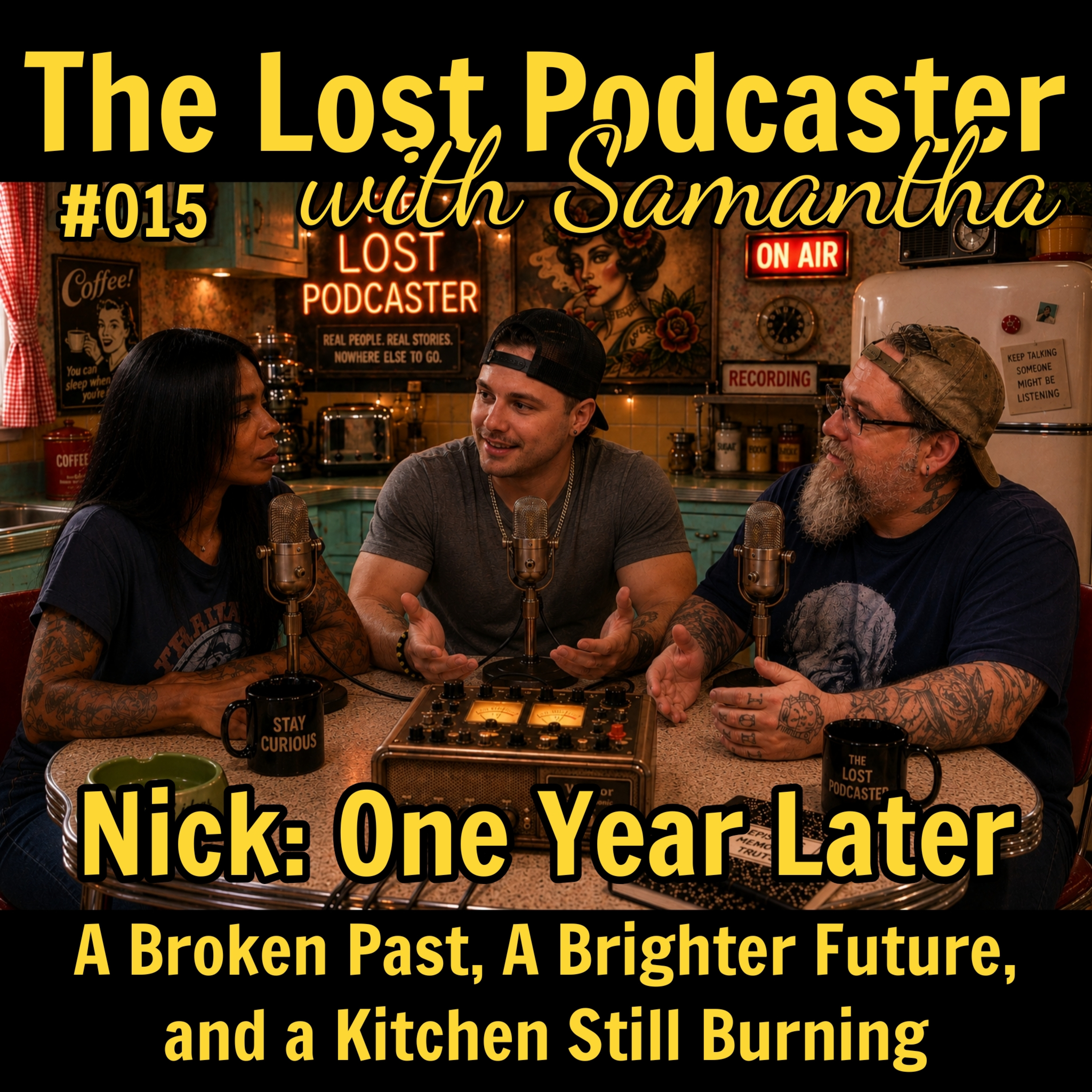 The Lost Podcaster #015 Nick: One Year Later: A Broken Past, A Brighter Future, and a Kitchen Still Burning