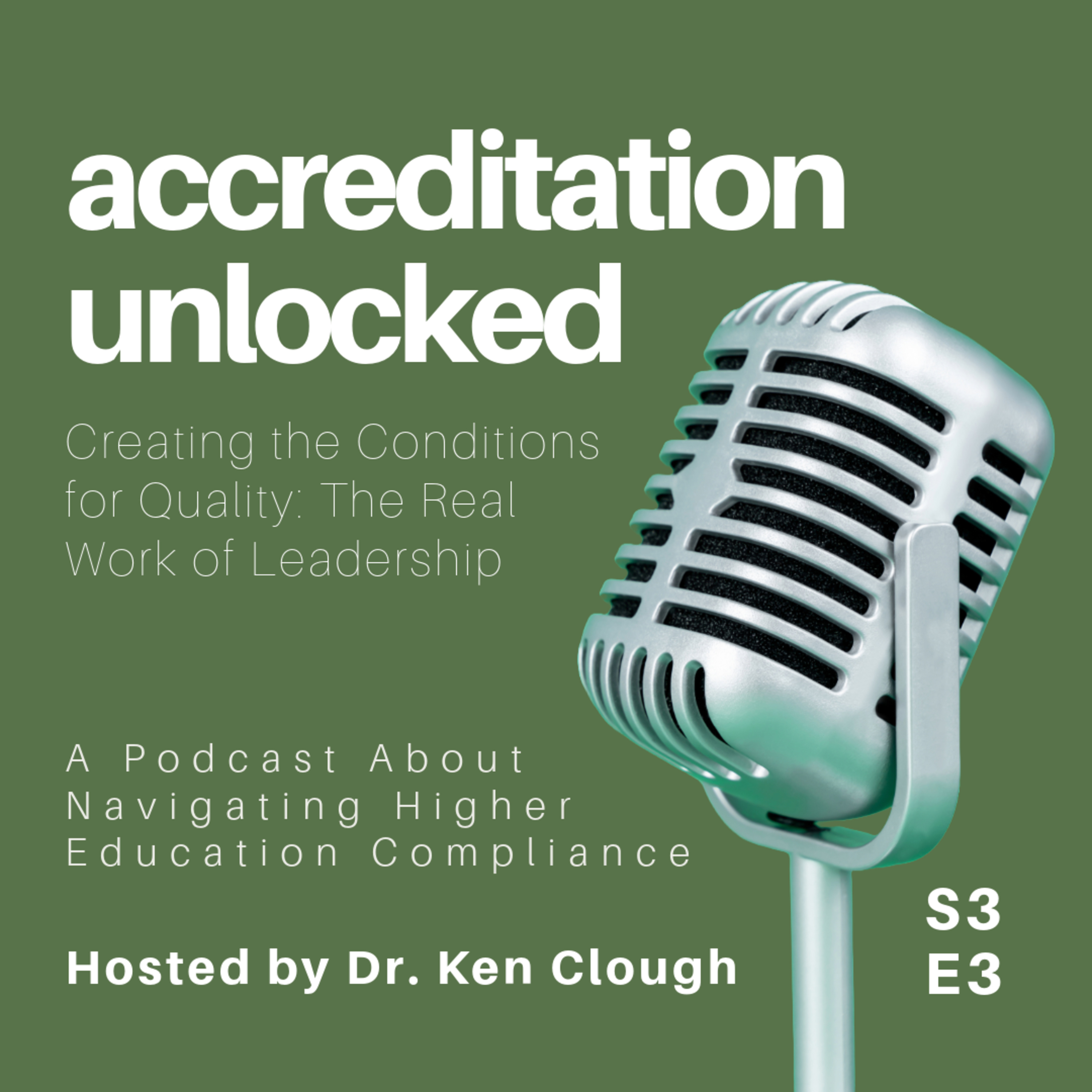 Creating the Conditions for Quality: The Real Work of Leadership episode artwork