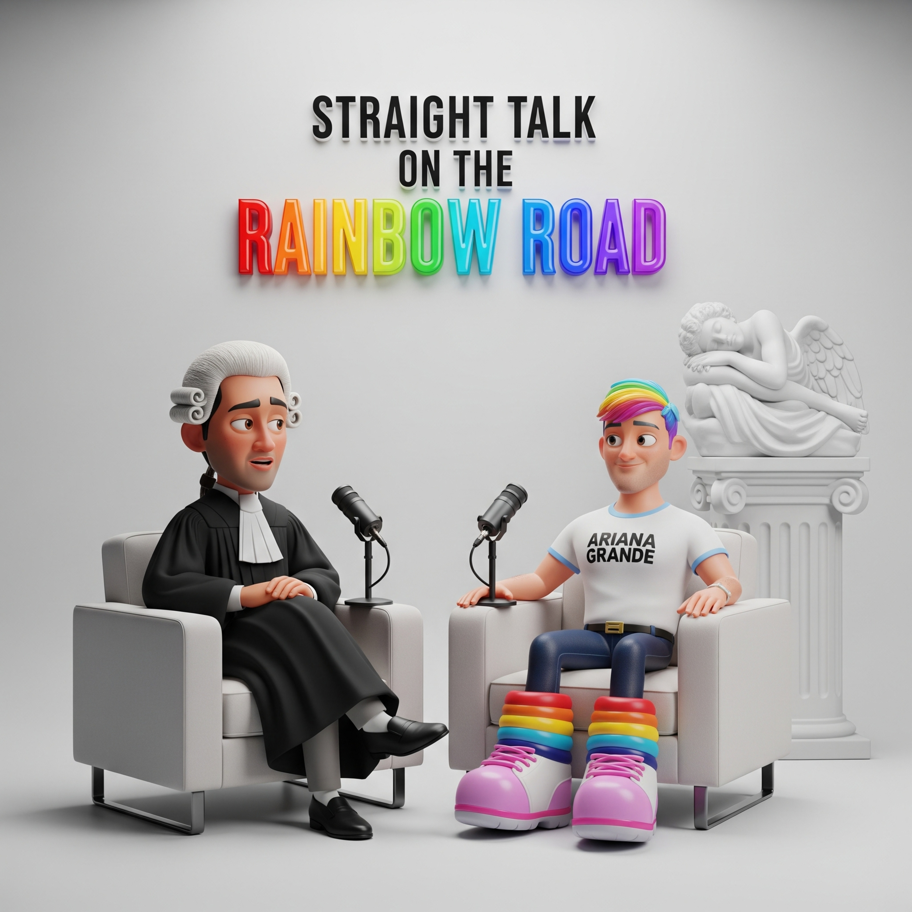 Straight Talk on the Rainbow Road  episode artwork