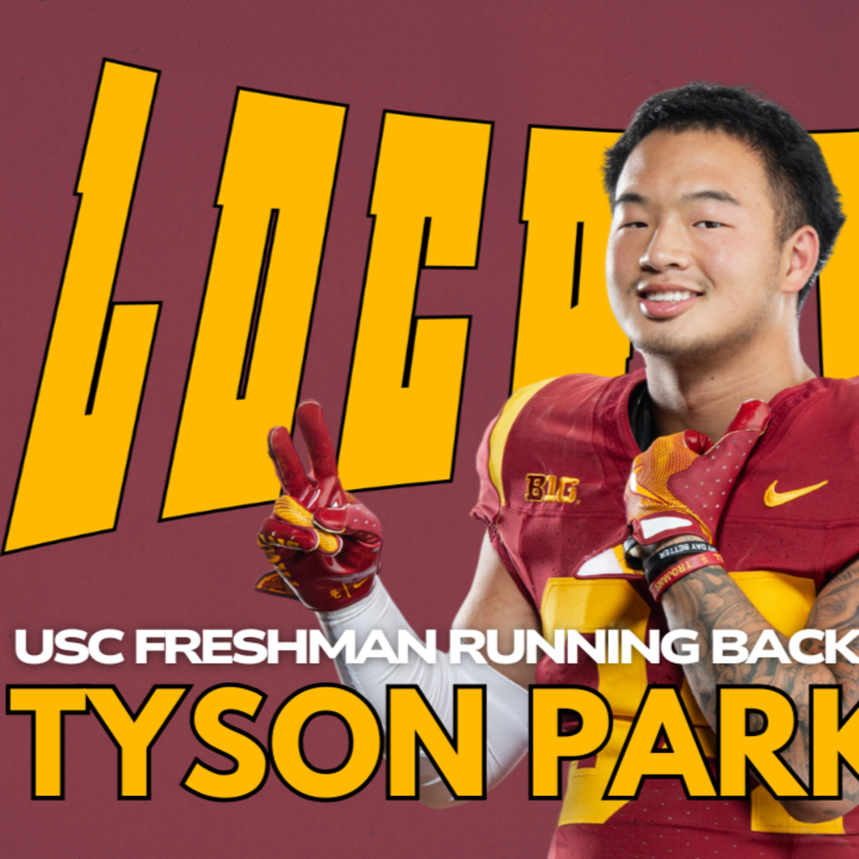 USC Freshman Running Back Tyson Park #052