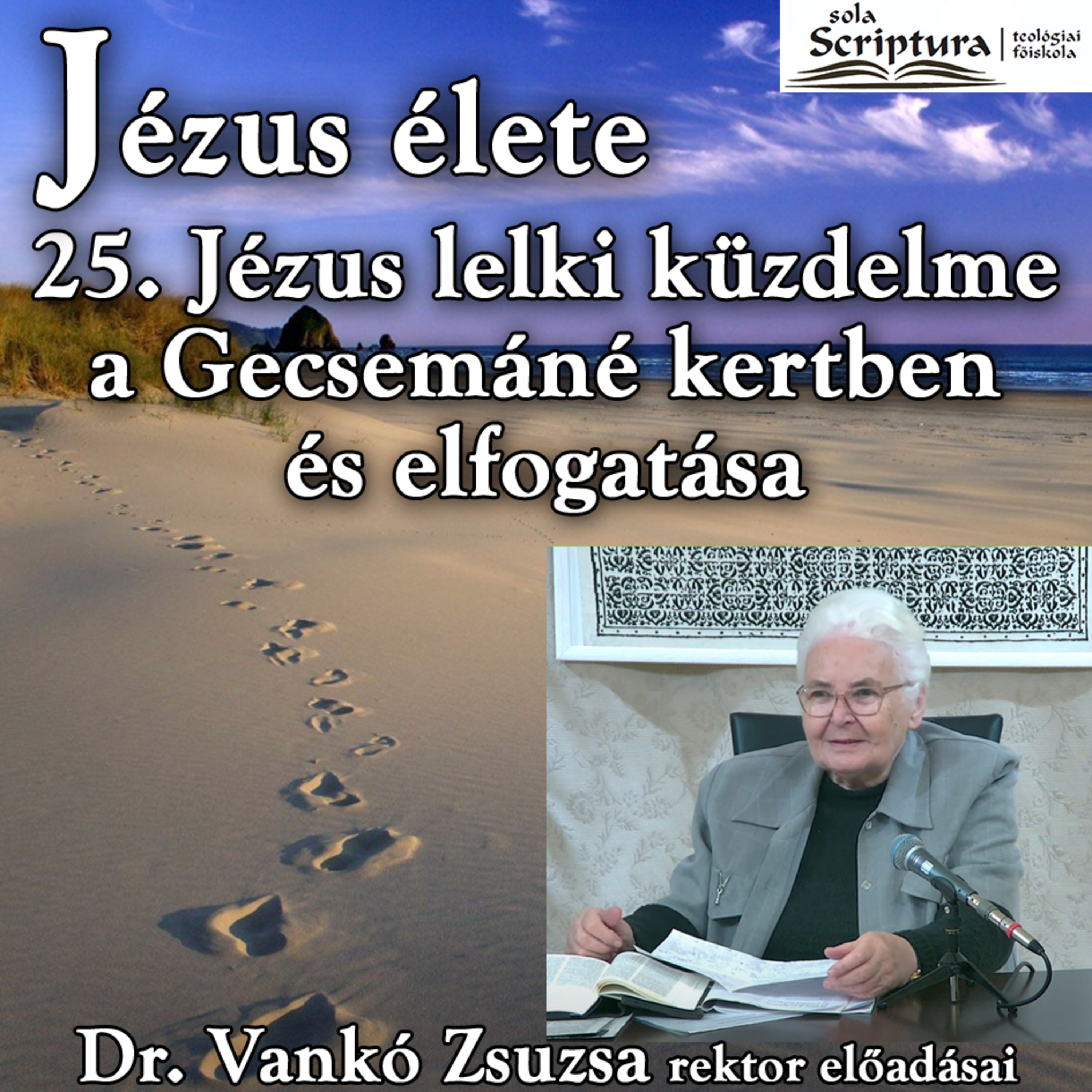 25. Jézus lelki küzdelme a Gecsemáné kertben és elfogatása • Dr. Vankó Zsuzsa episode artwork