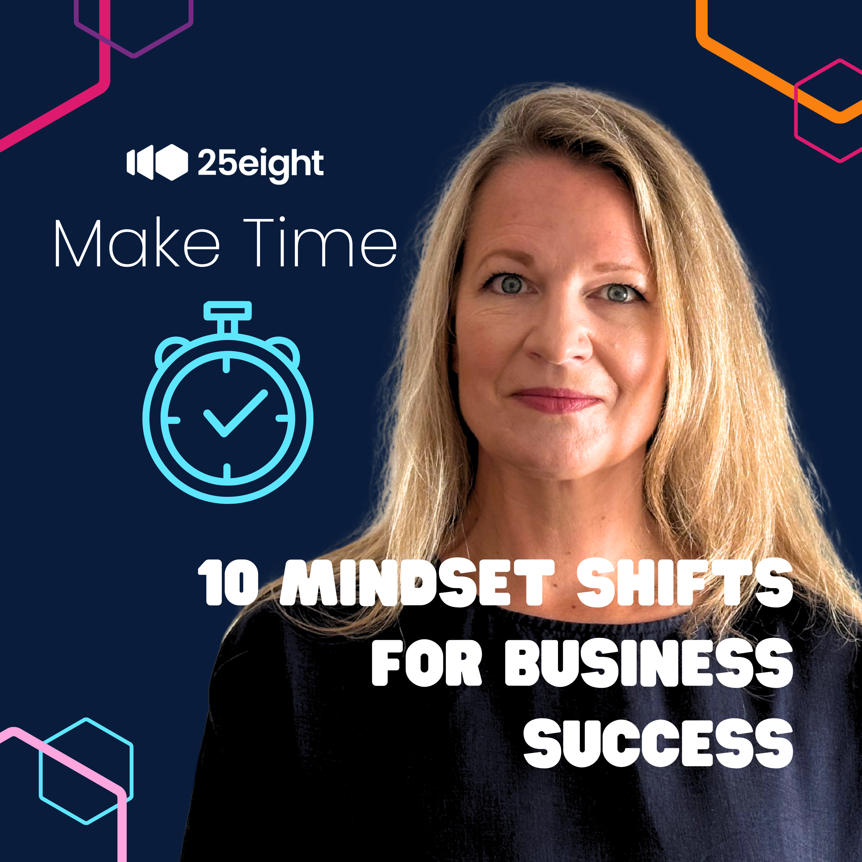25. Make Time: Unlocking Business Growth: 10 Mindset Shifts for Success episode artwork