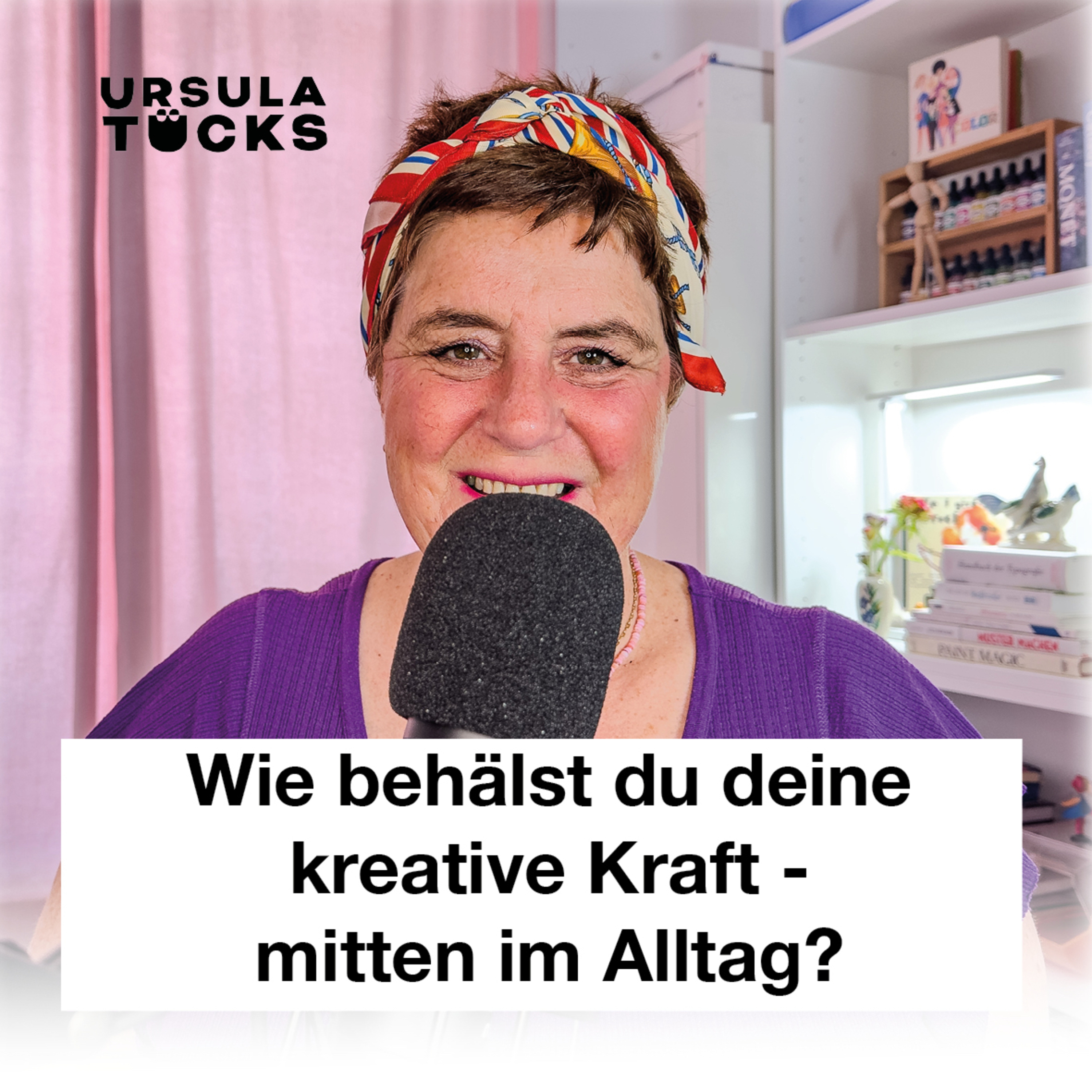 Kreativität leben – dein Podcast für ein mutiges, kreatives und neugieriges Leben.