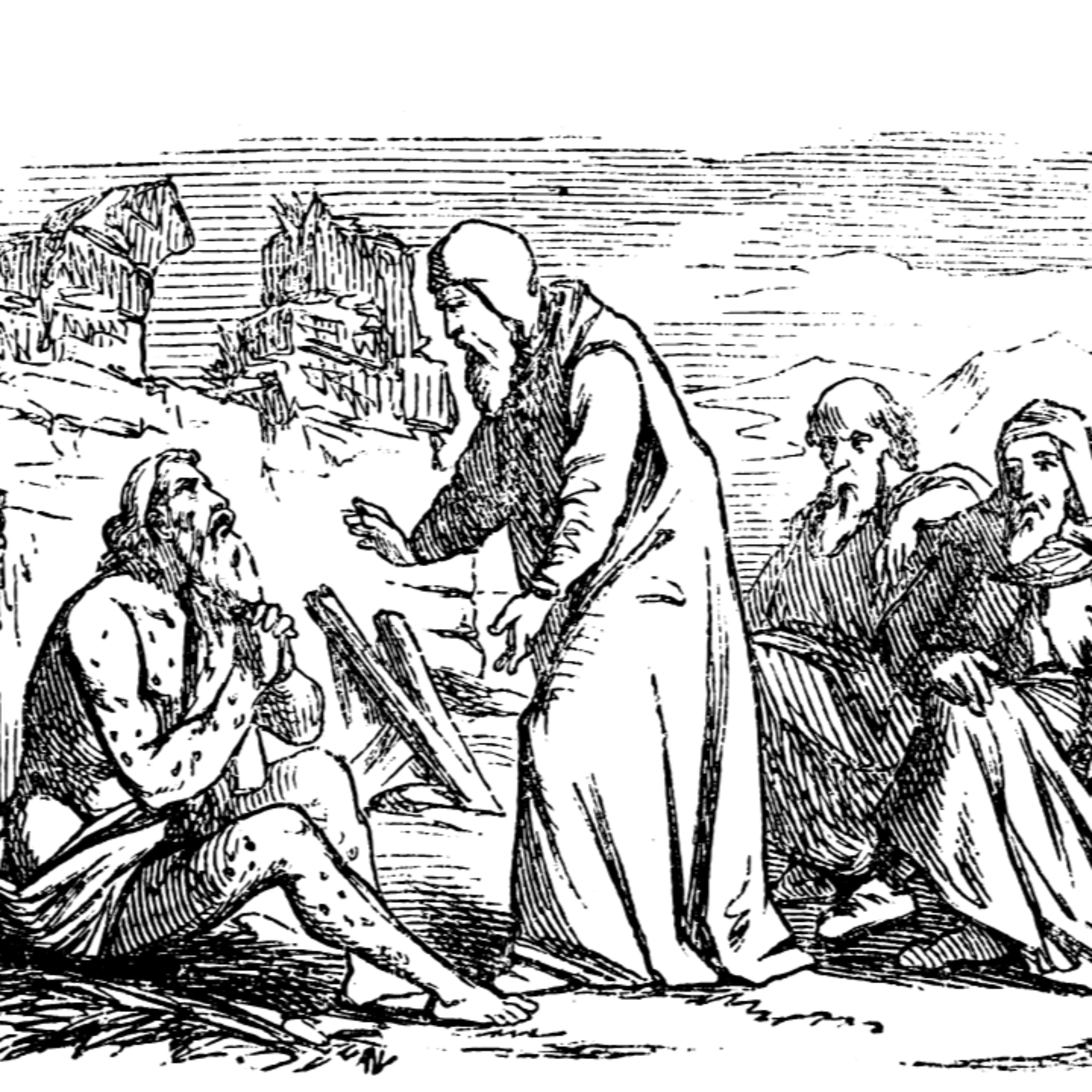 The LORD answers Job (part1) - Job 38 episode artwork