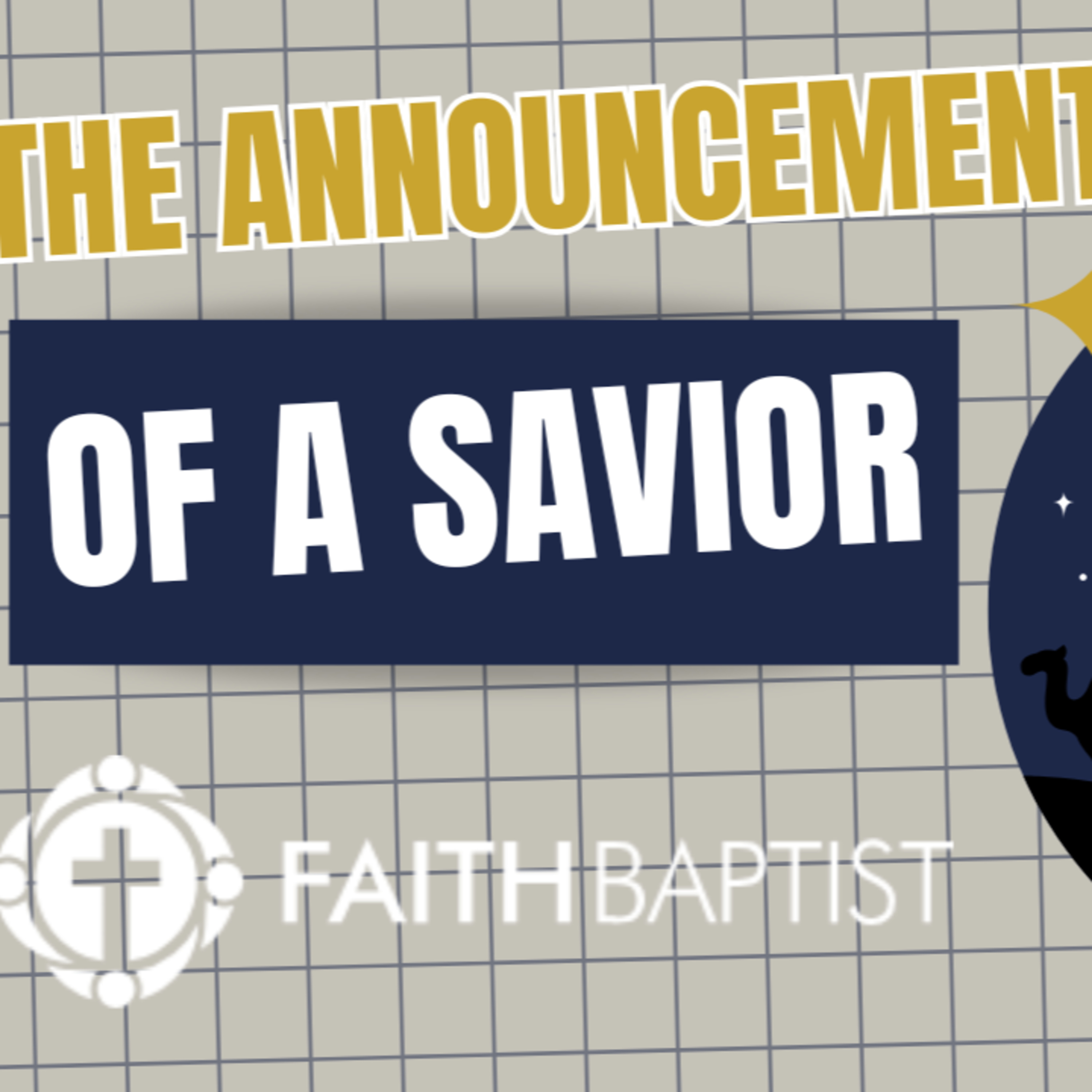 The Announcement of a Savior - Luke 2:8-10 episode artwork