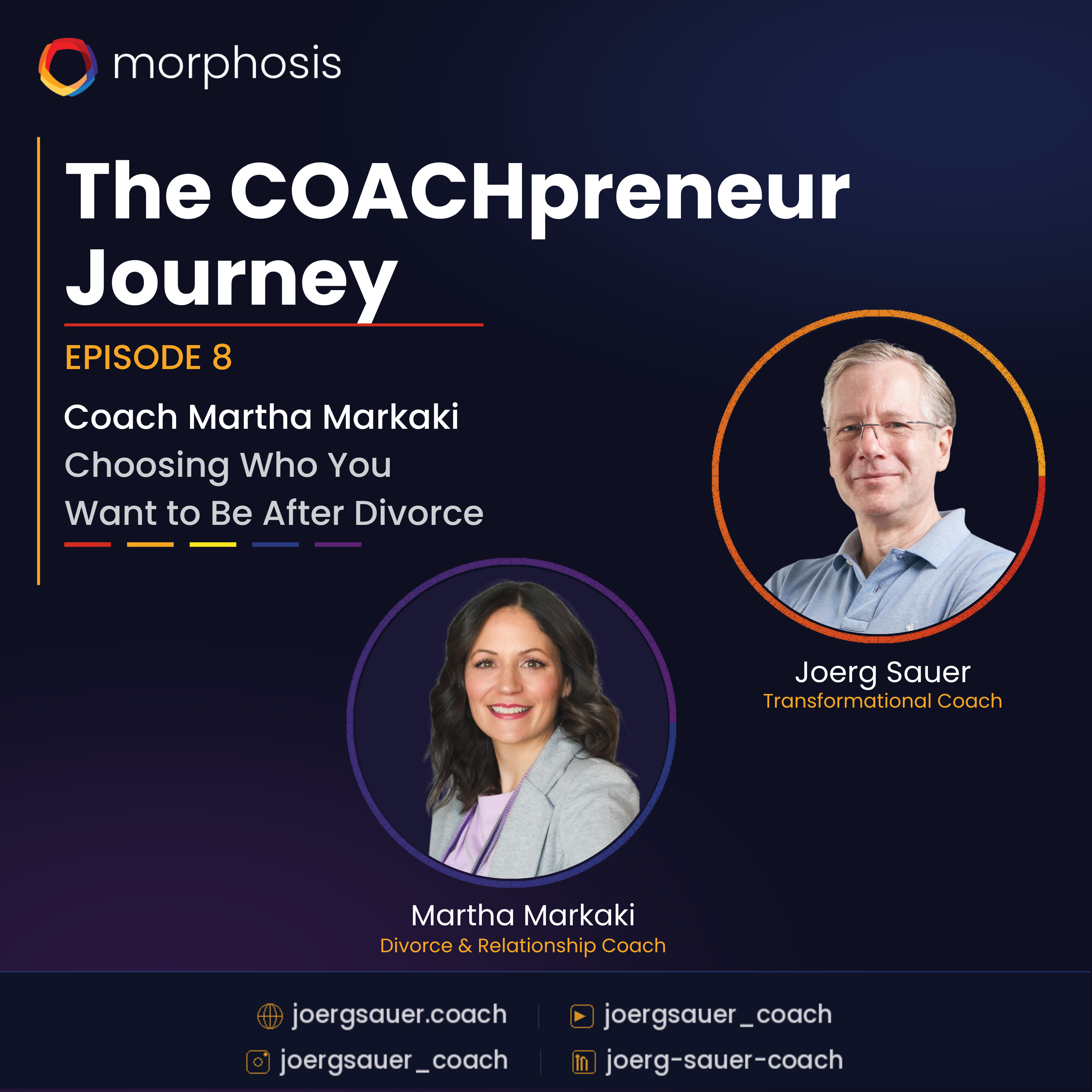 From Divorce Lawyer to Relationship Coach | Martha Markaki, Divorce & Relationship Coach, Family Mediator | The COACHpreneur Journey