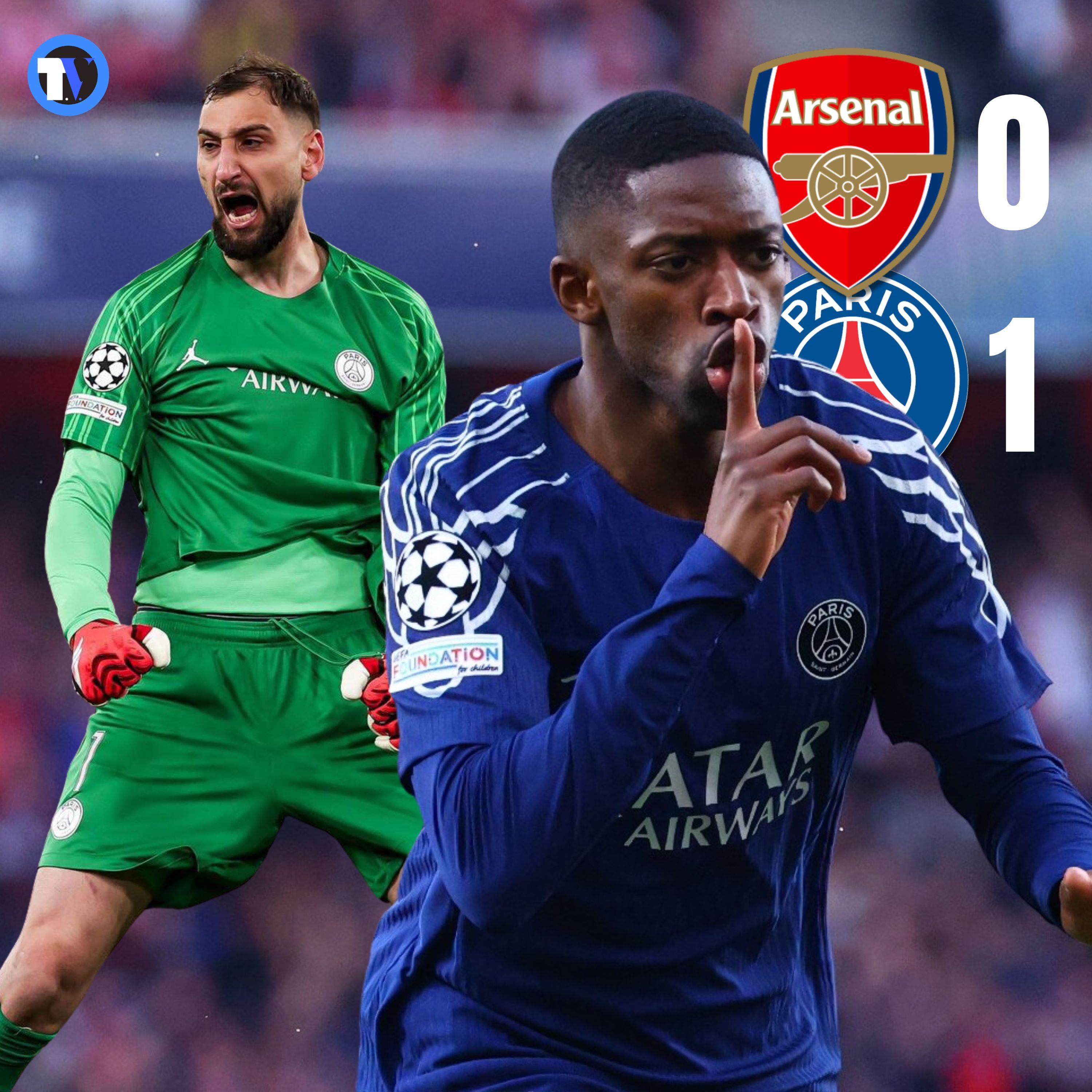 Arsenal 0-1 PSG : Paris à 90 minutes d'une FINALE de Ligue des Champions ! episode artwork