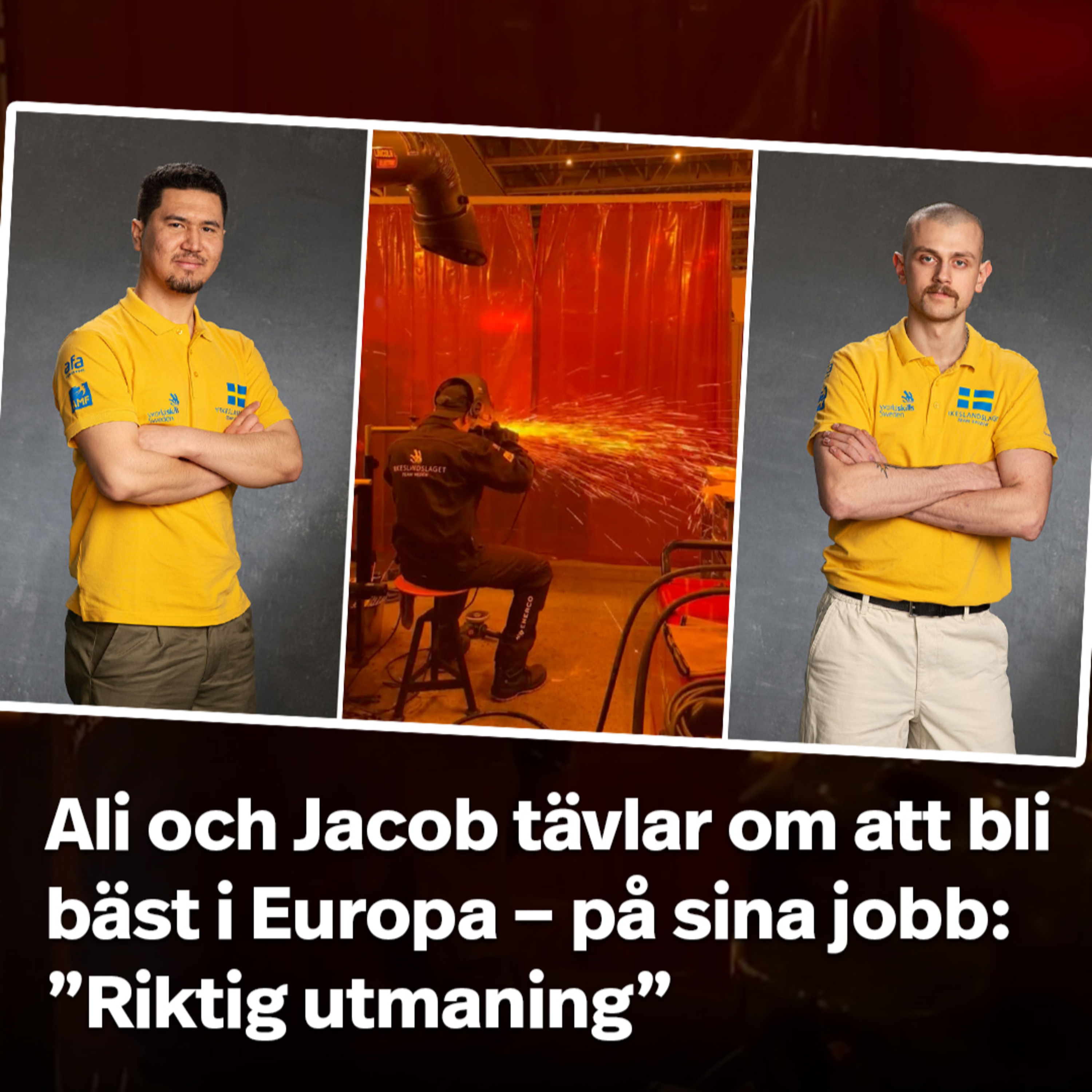Ali och Jacob tävlar om att bli bäst i Europa – på sina jobb: ”Riktig utmaning” episode artwork