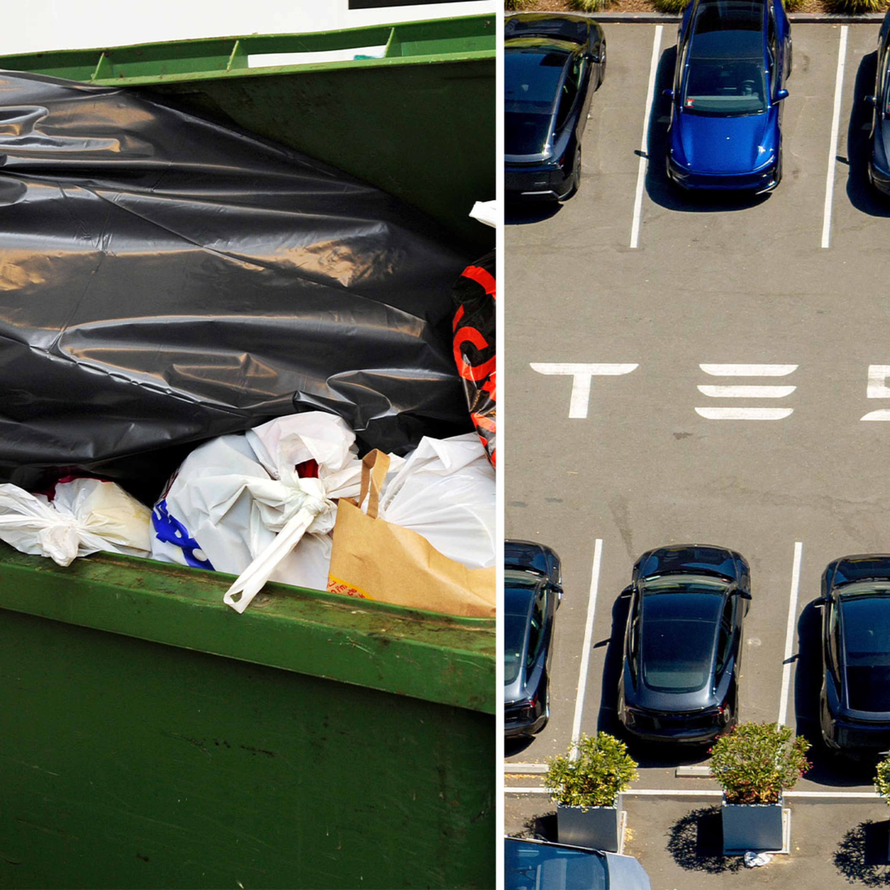 153 ton – så stor blev sophögen på Tesla på grund av blockaden episode artwork