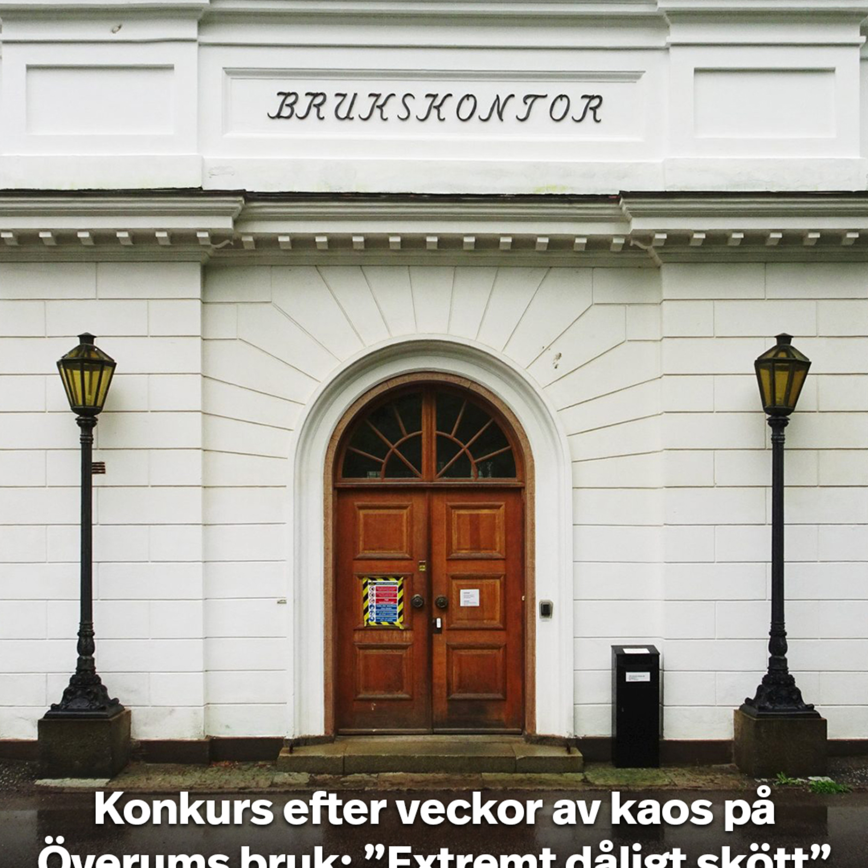 Konkurs efter veckor av kaos på Överums bruk: ”Extremt dåligt skött” episode artwork