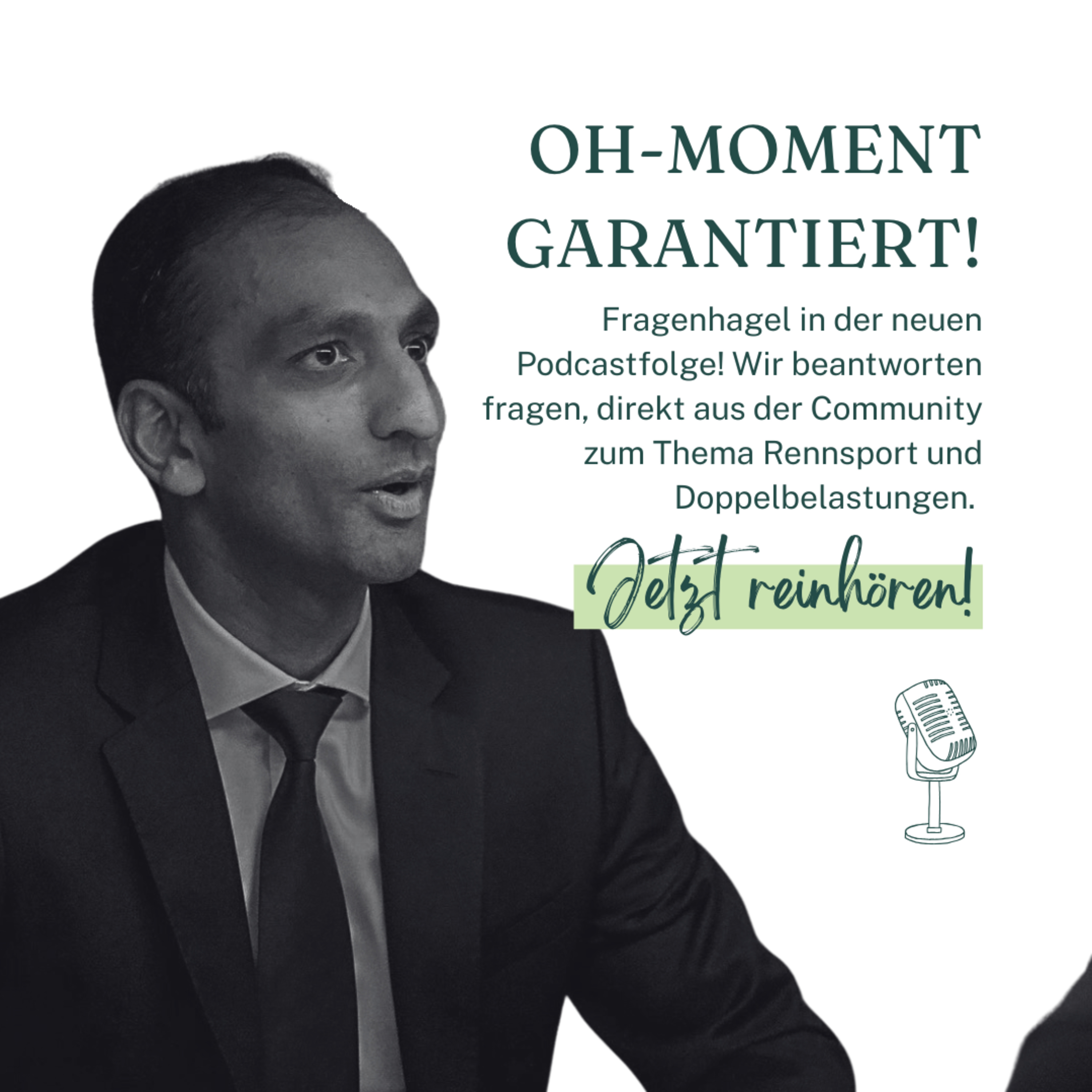 Erst Schwitzen, dann Sitzen