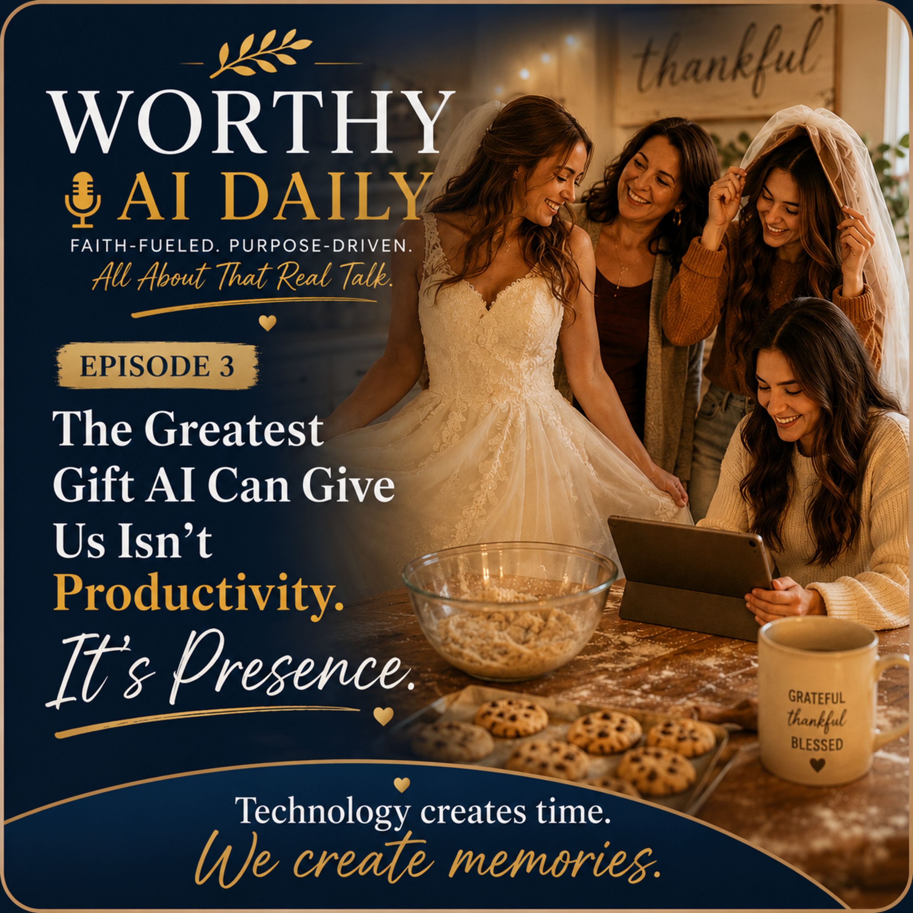 The Greatest Gifts AI Can Give Us Isn't Productivity It's Presence episode artwork
