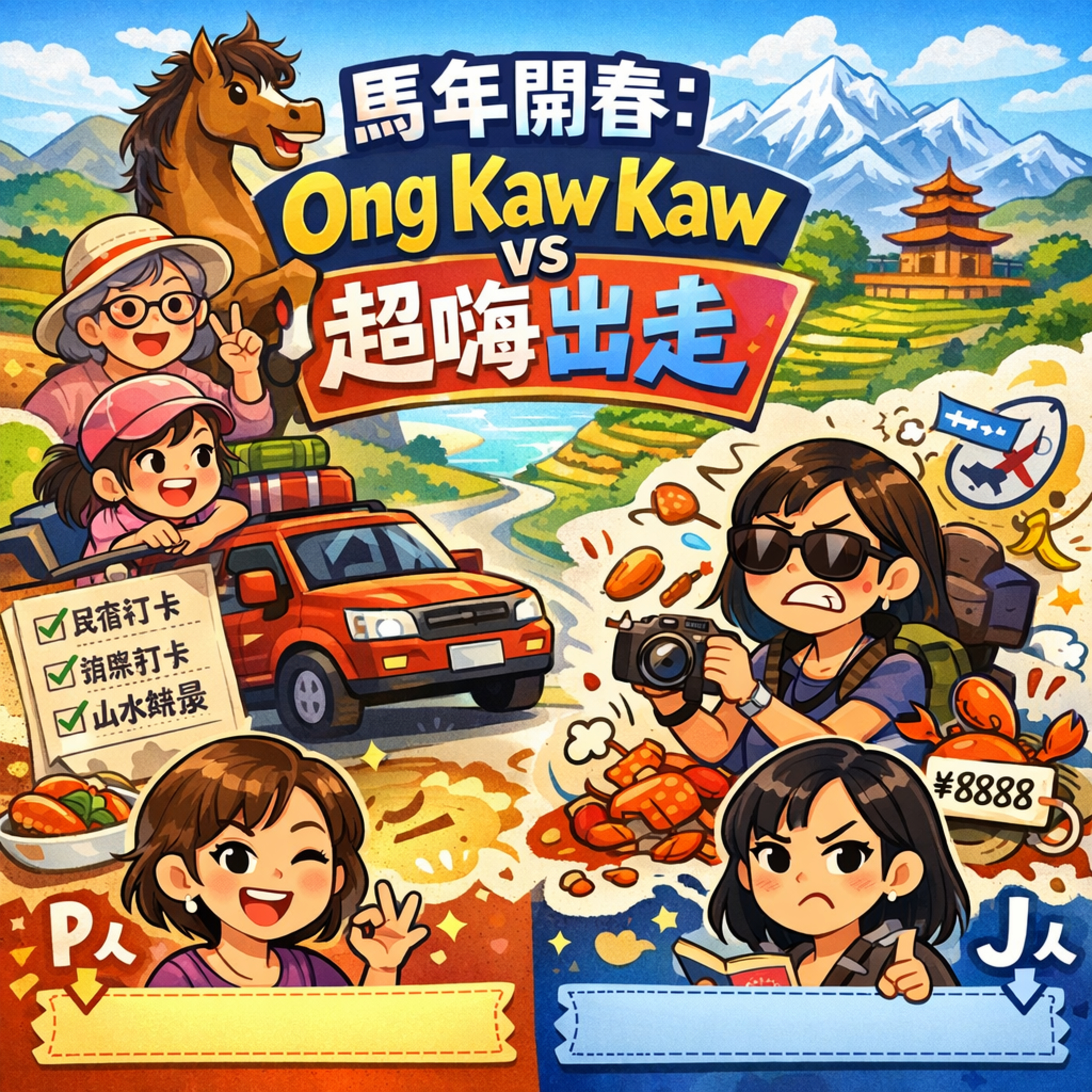 EP44 Ong Kaw Kaw vs 超嗨出走【粤语】 episode artwork