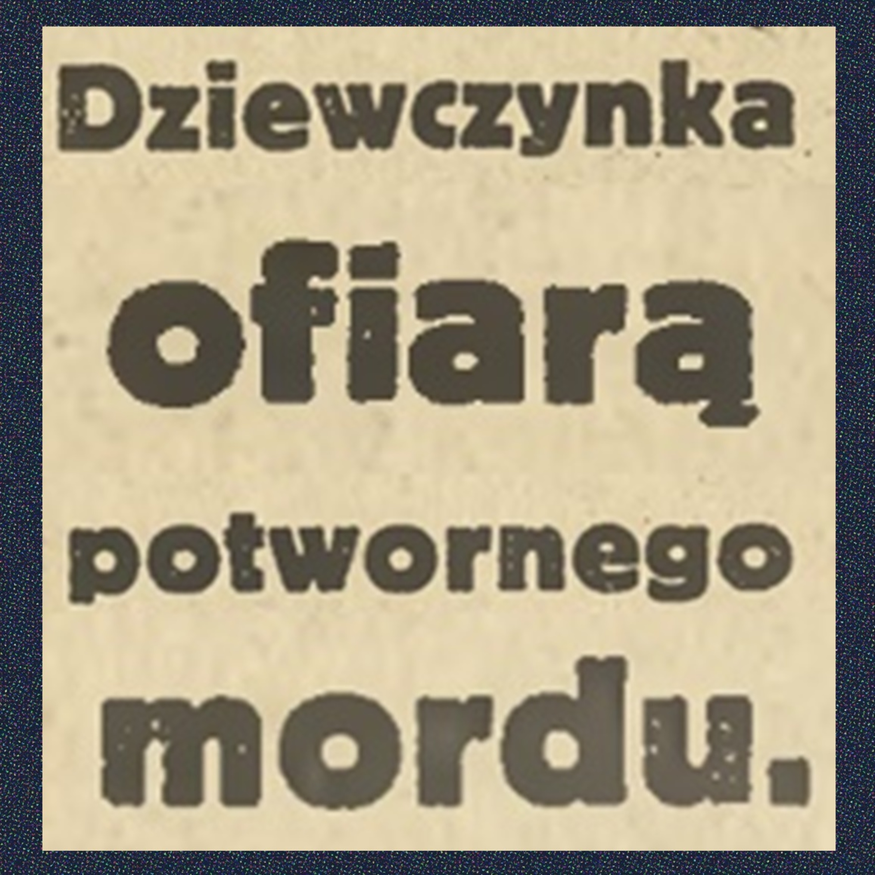 Zbrodnie Zapomniane