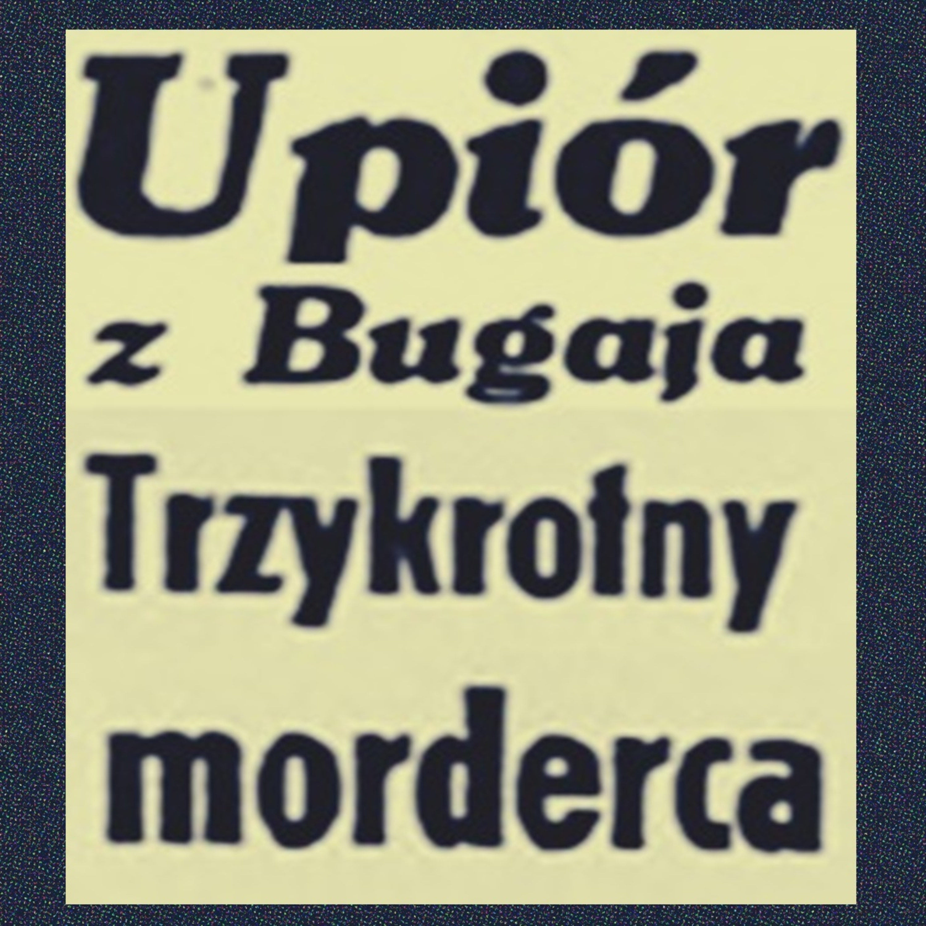 Zbrodnie Zapomniane