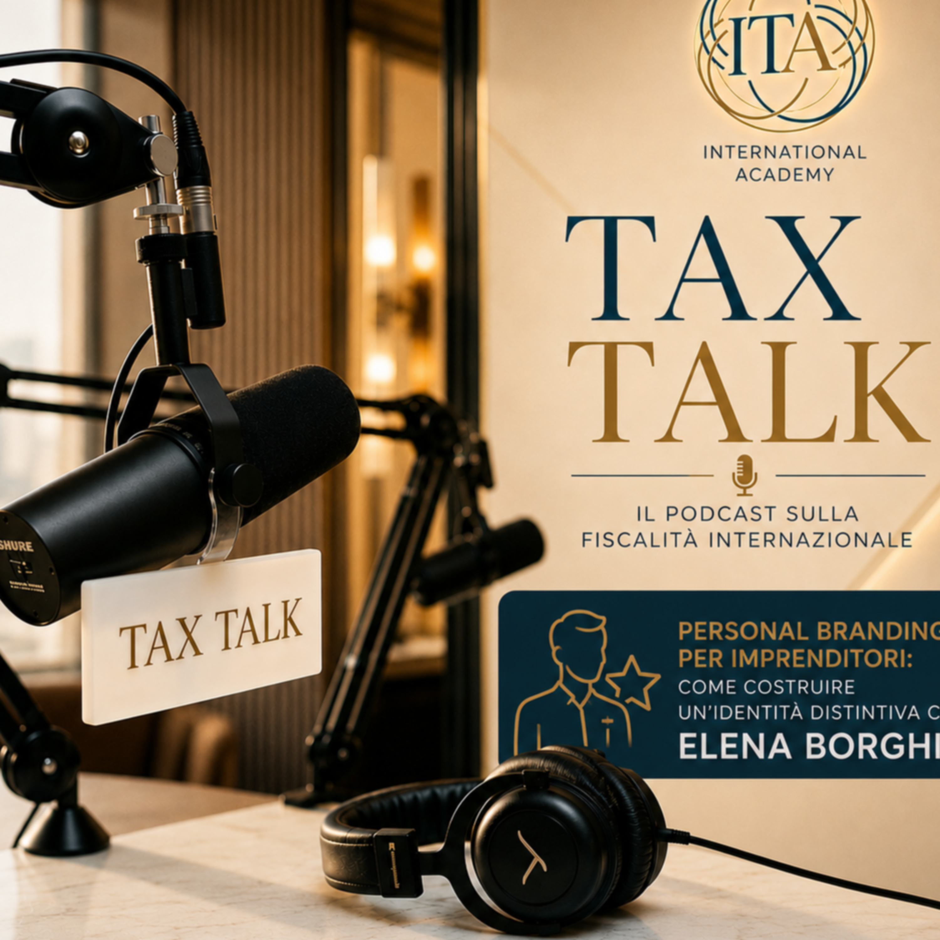 Personal branding per imprenditori: come costruire un'identità distintiva con Elena Borghi | Tax Talk Ep.4 St.1  episode artwork