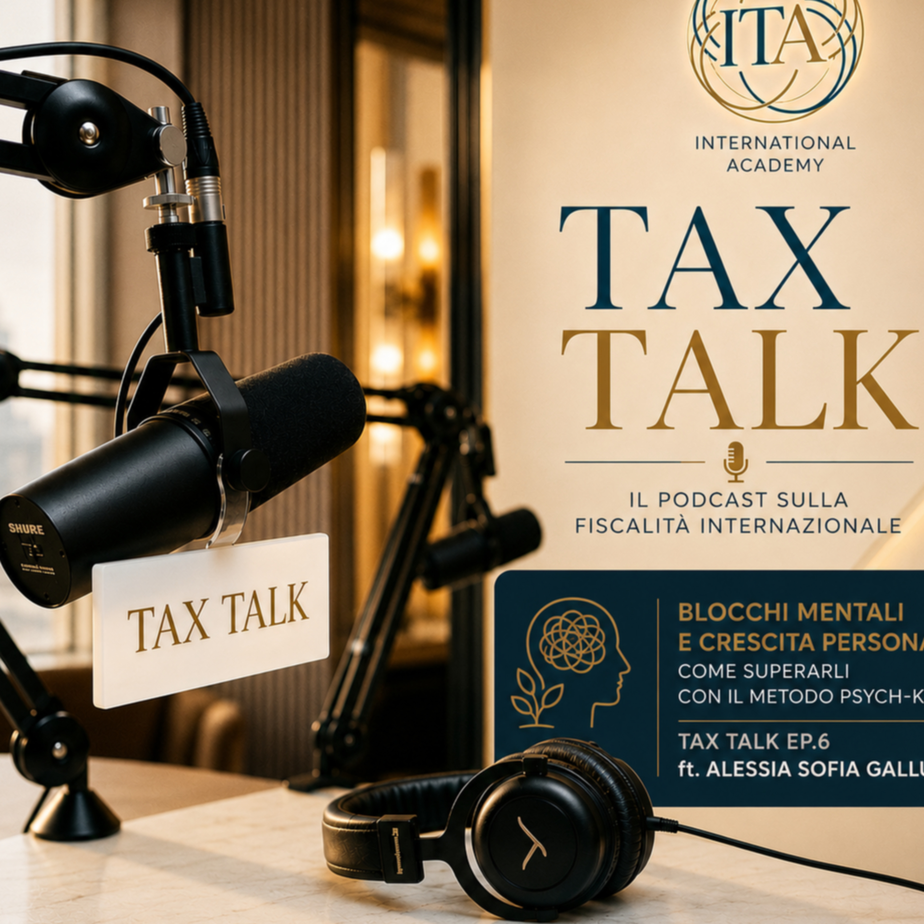 Blocchi mentali e crescita personale: come superarli con il metodo PSYCH-K | Tax Talk Ep.6 ft. Alessia Sofia Gallucci episode artwork