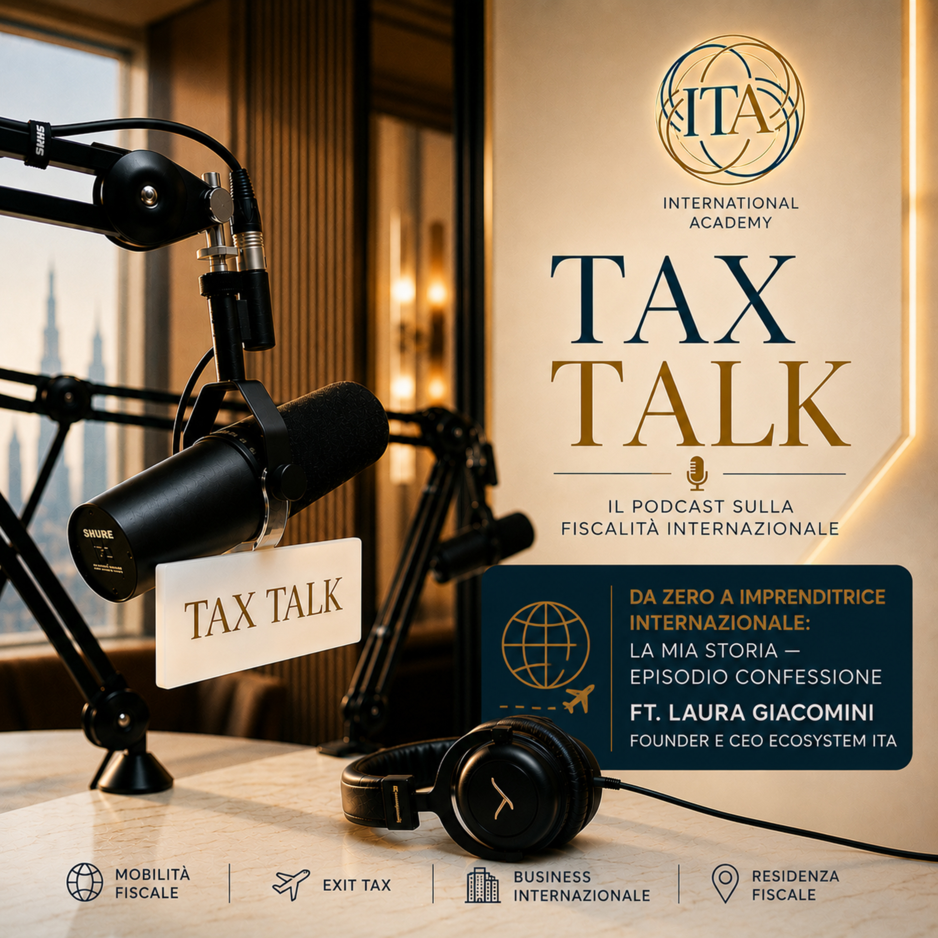 Da zero a imprenditrice internazionale: la mia storia — episodio confessione | Tax Talk Ep.13 Finale S1 episode artwork