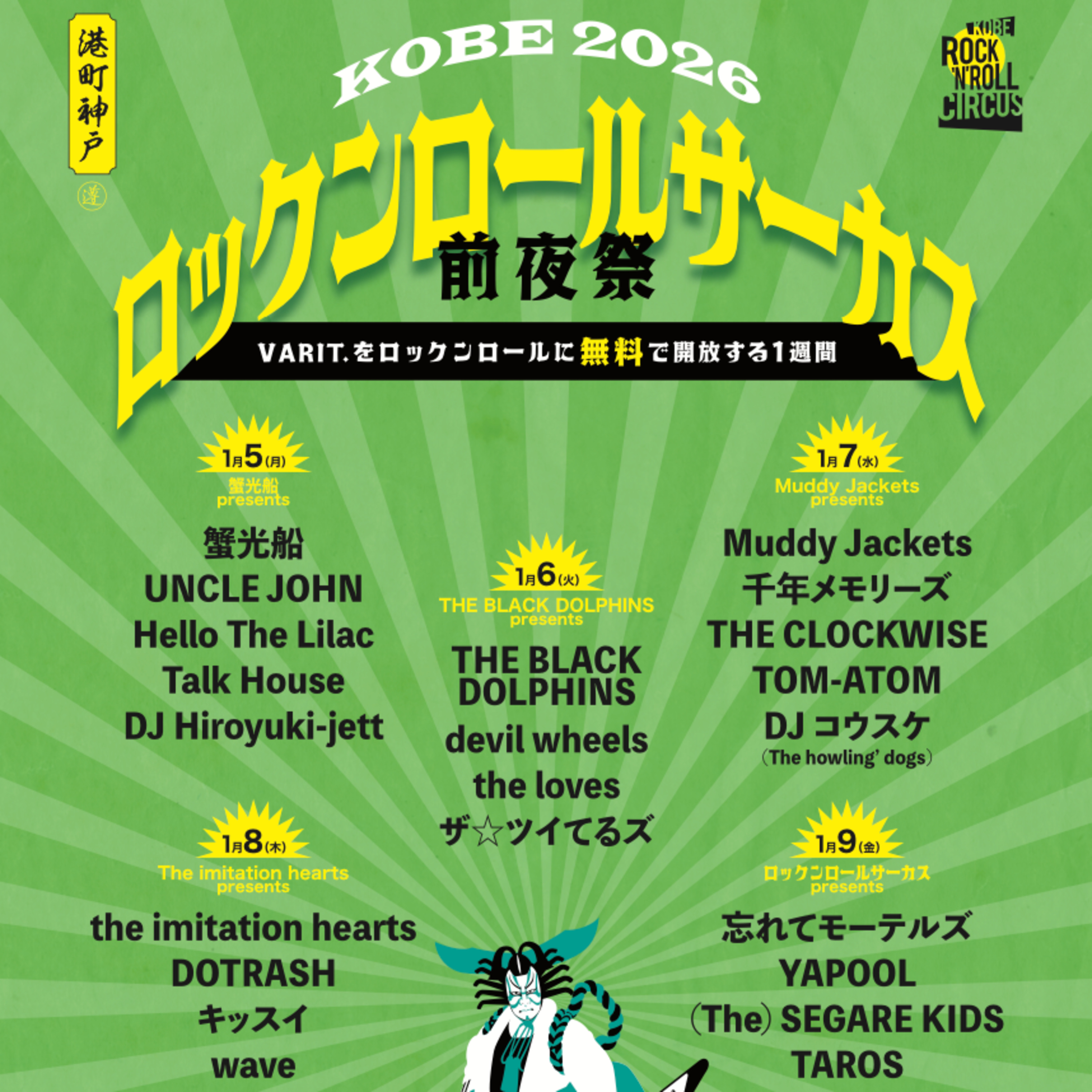 ロックンロールサーカス2026への道 〜前夜祭 情報公開〜 episode artwork