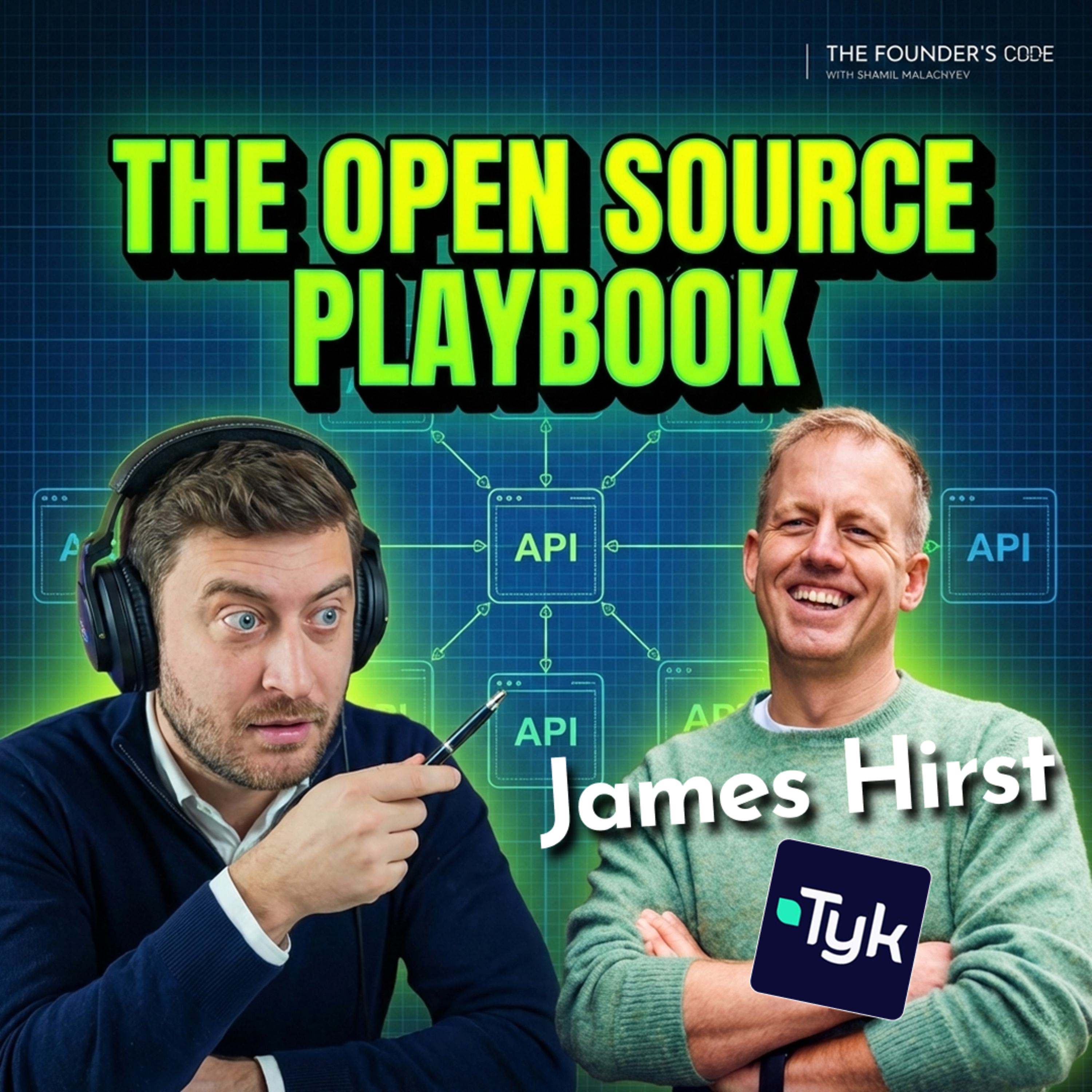 He Dropped Out and Didn't Study Tech. Now He Runs a Global API Empire | James Hirst | Tyke.io episode artwork