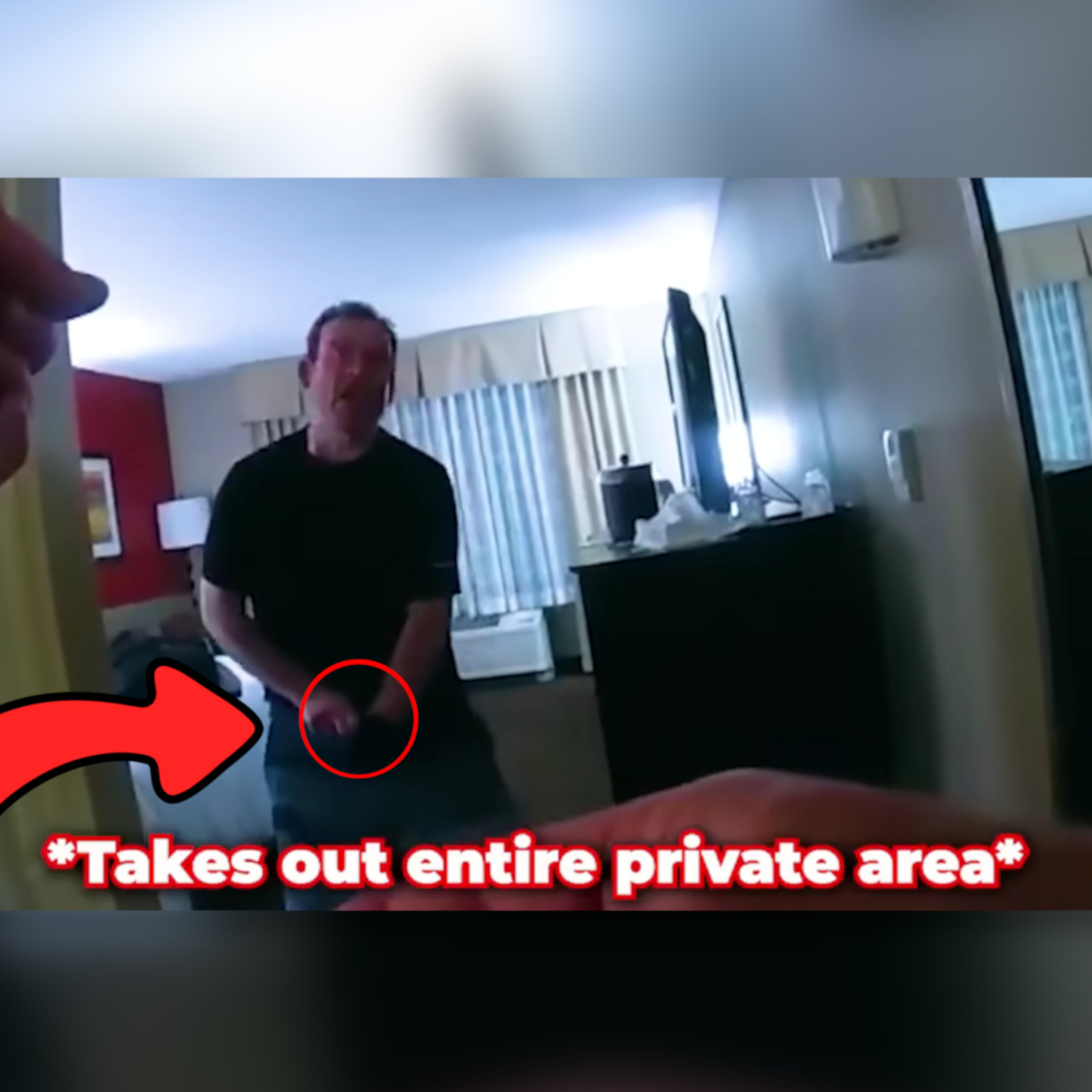 Drunkest Man Exposes Himself To Police