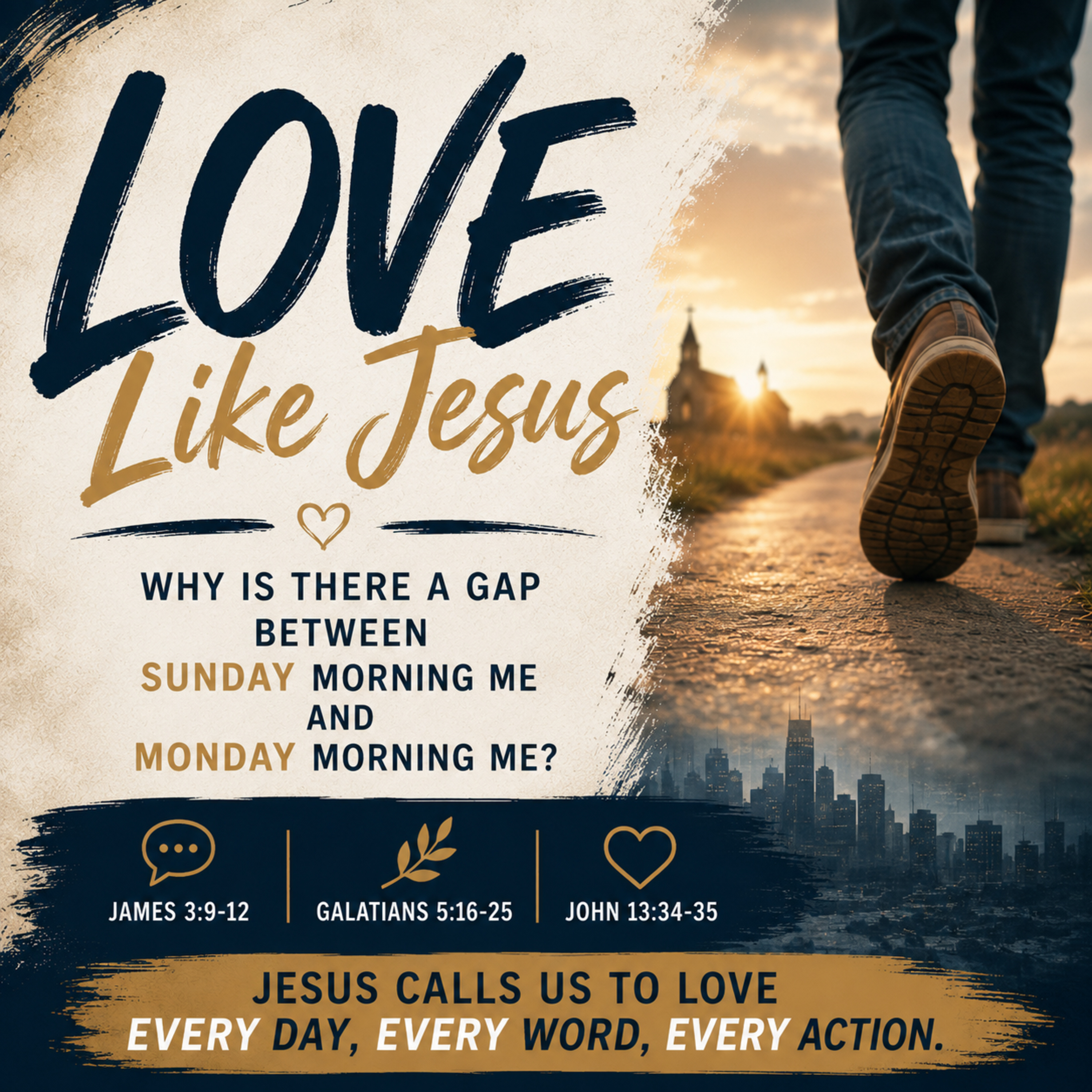 The Gap between “Sunday morning me” & “Monday morning me" episode artwork