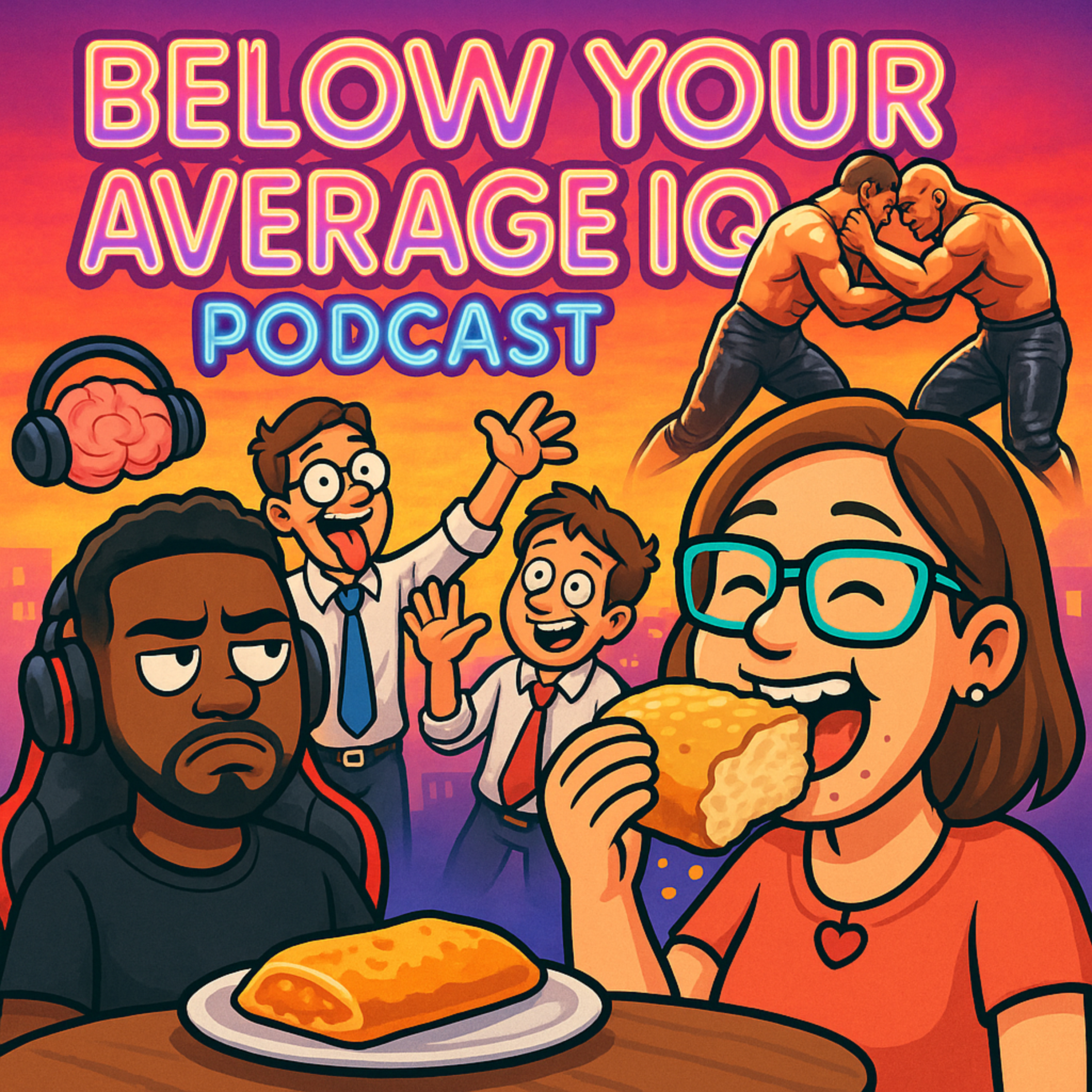 Below Your Average IQ Podcast Unfiltered. Unhinged. Unapologetically Funny.