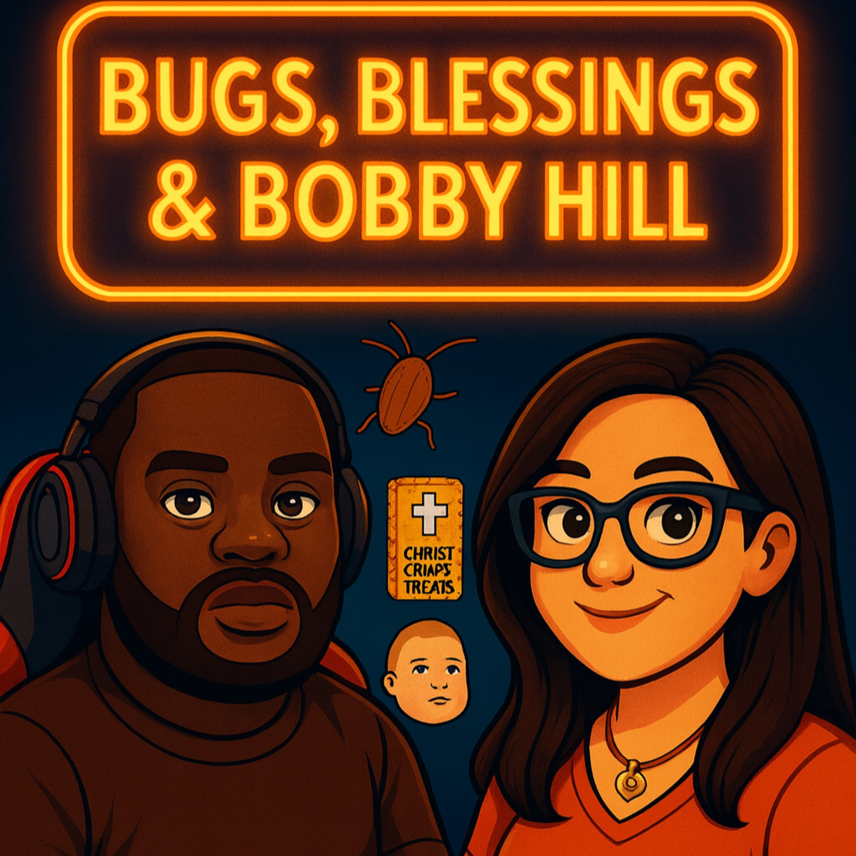 Bugs, Blessings & Bobby Hill: Pest Control, Christ Crispy Treats, and the King’s Return episode artwork