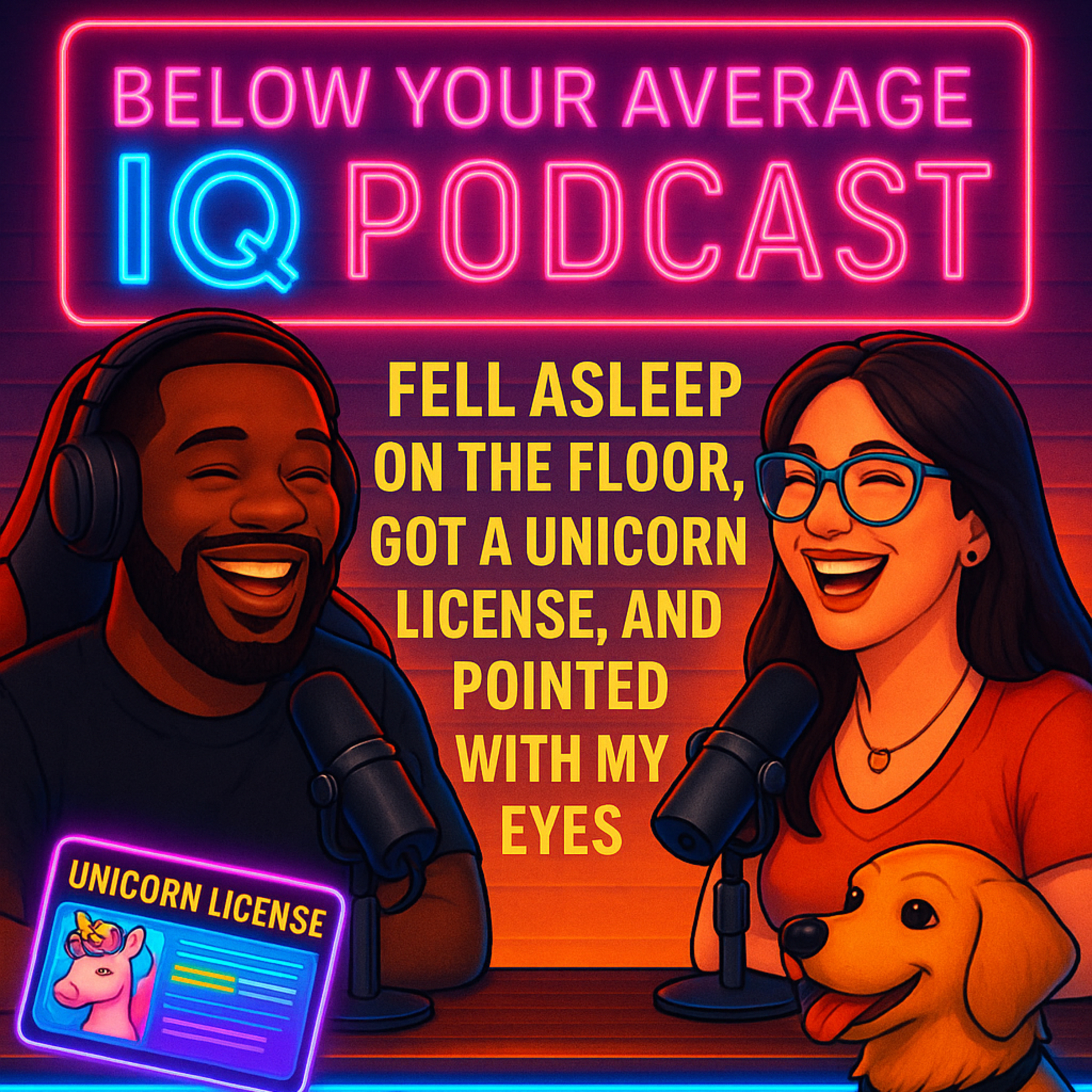 Fell Asleep on the Floor, Got a Unicorn License, and Pointed with My Eyes episode artwork