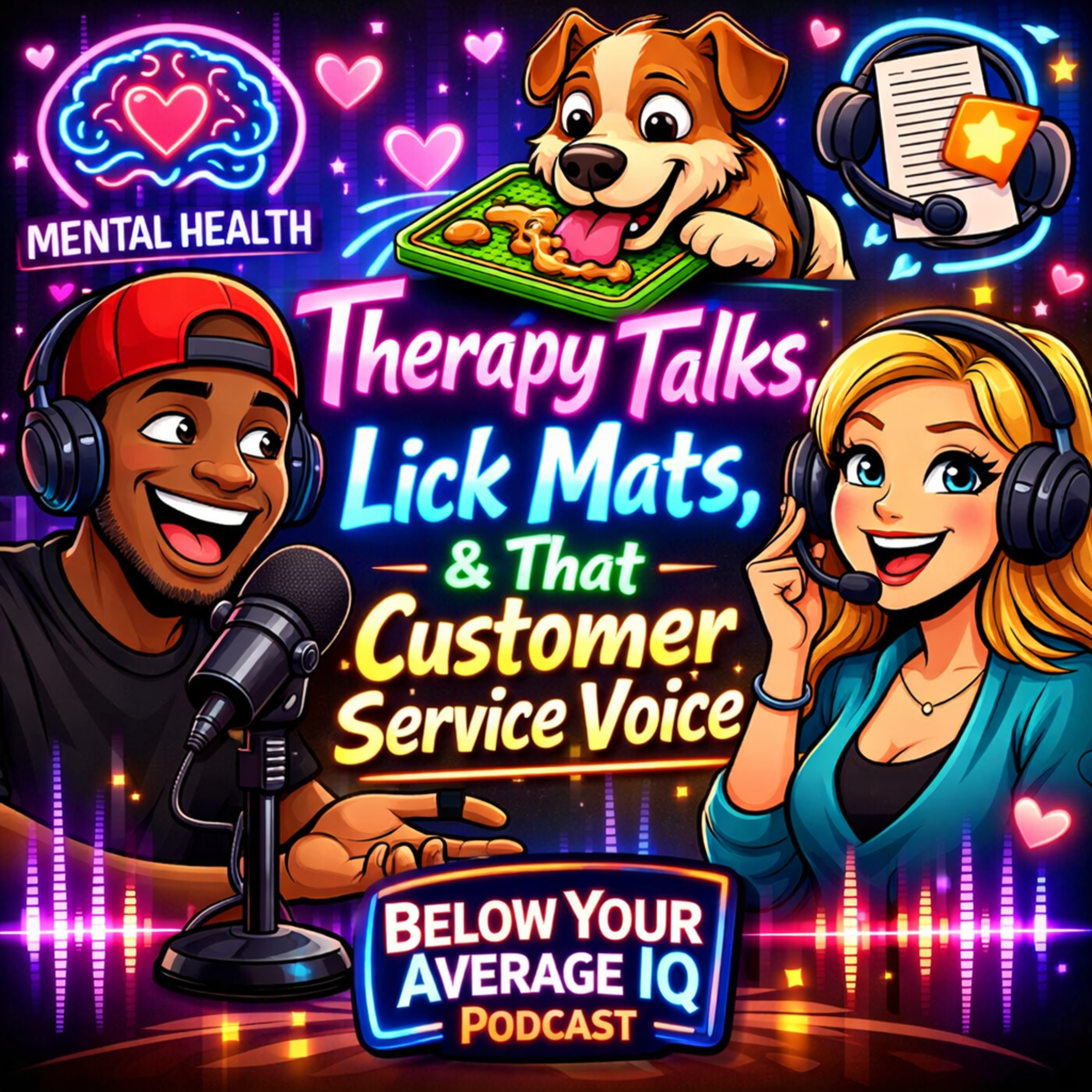 Therapy Talks, Lick Mats, & That Customer Service Voice episode artwork