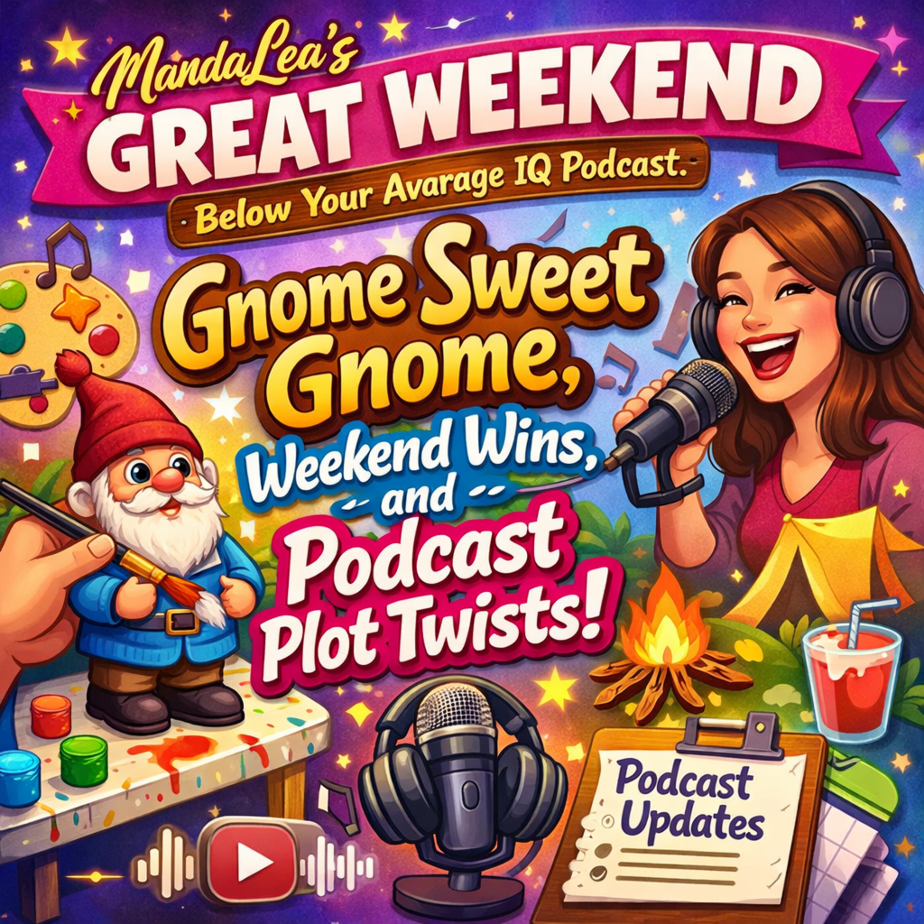 Gnome Sweet Gnome, Weekend Wins, and Podcast Plot Twists episode artwork