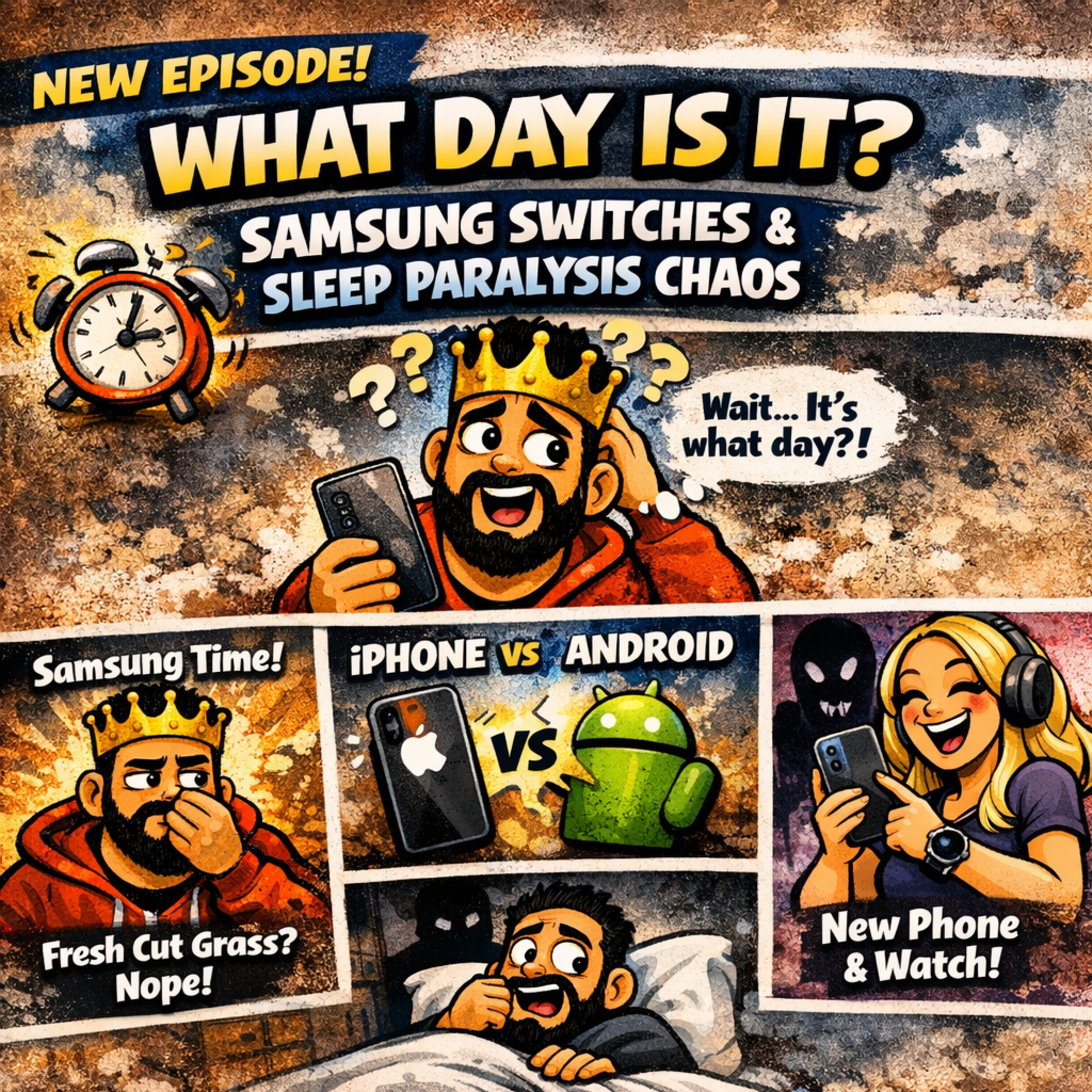 What Day Is It?, Samsung Switches & Sleep Paralysis Chaos episode artwork
