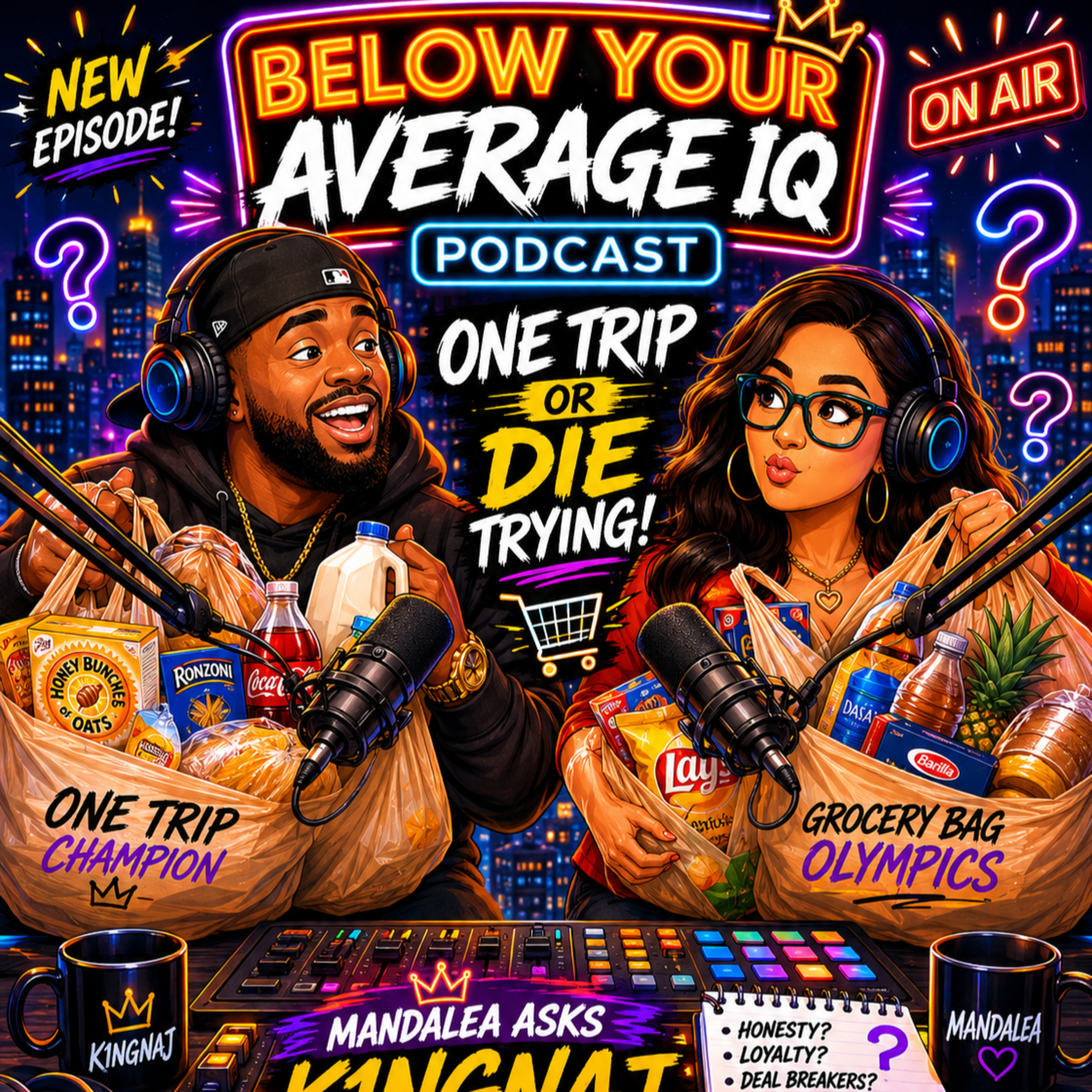 One Trip or Die Trying: Grocery Bag Olympics & Relationship Questions episode artwork