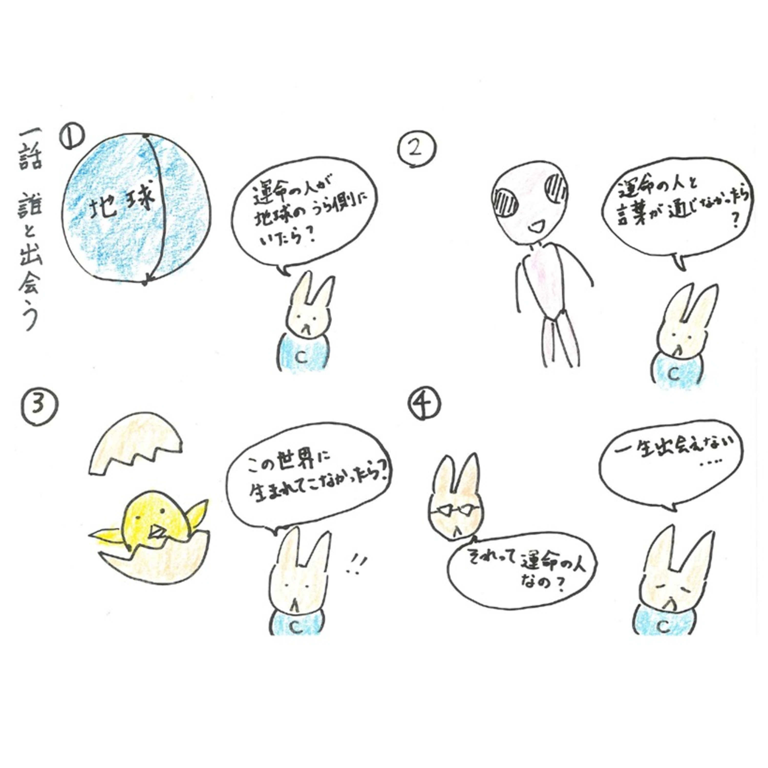 以前この番組内で、４コマ漫画を作成しよう！という話が出て話だけで終わった話があり…リスナー様が可愛い漫画を送ってくれました！ episode artwork