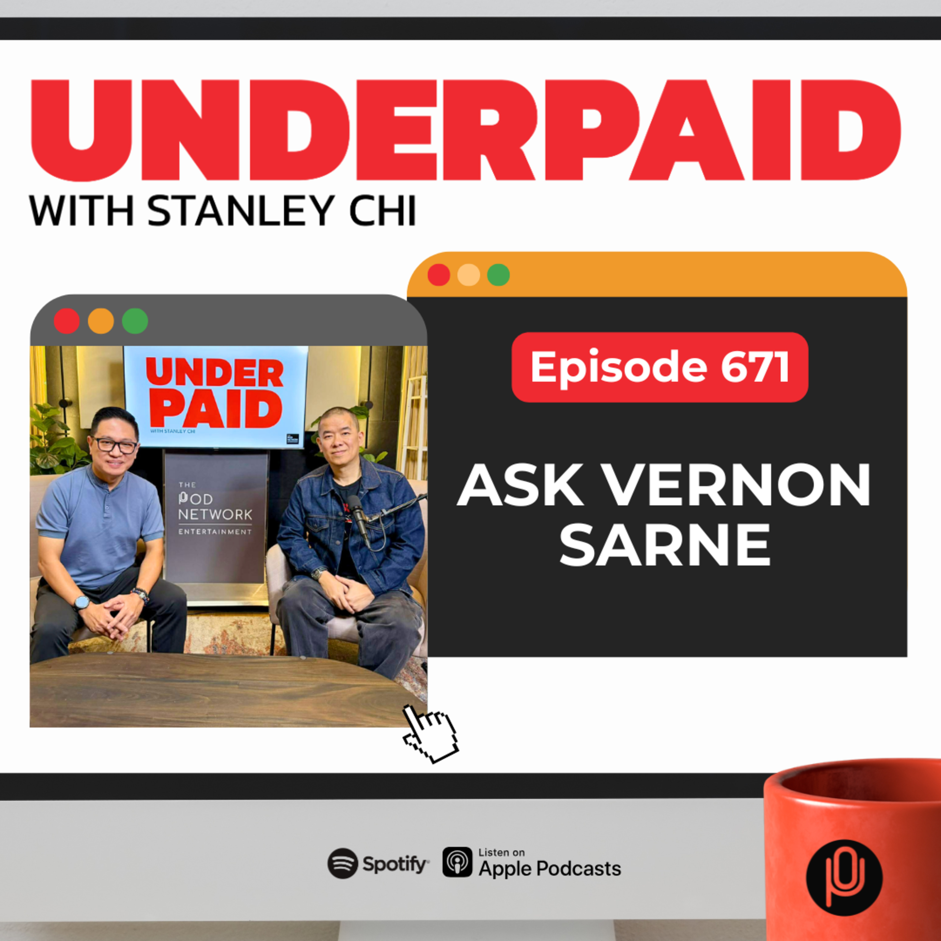 Episode 671: Ask Vernon B. Sarne episode artwork