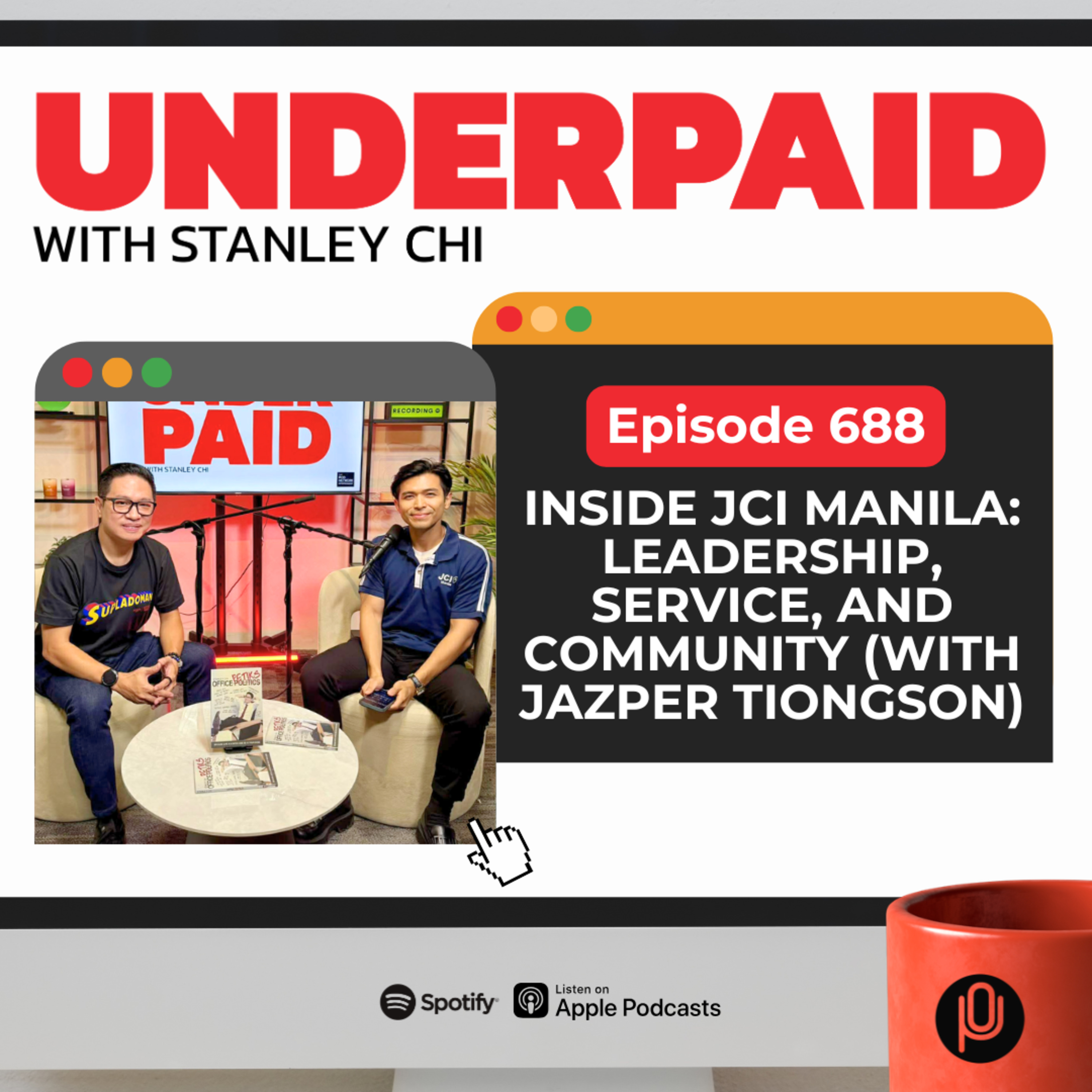 Episode 688: Inside JCI Manila: Leadership, Service, and Community (with Jazper Tiongson) episode artwork