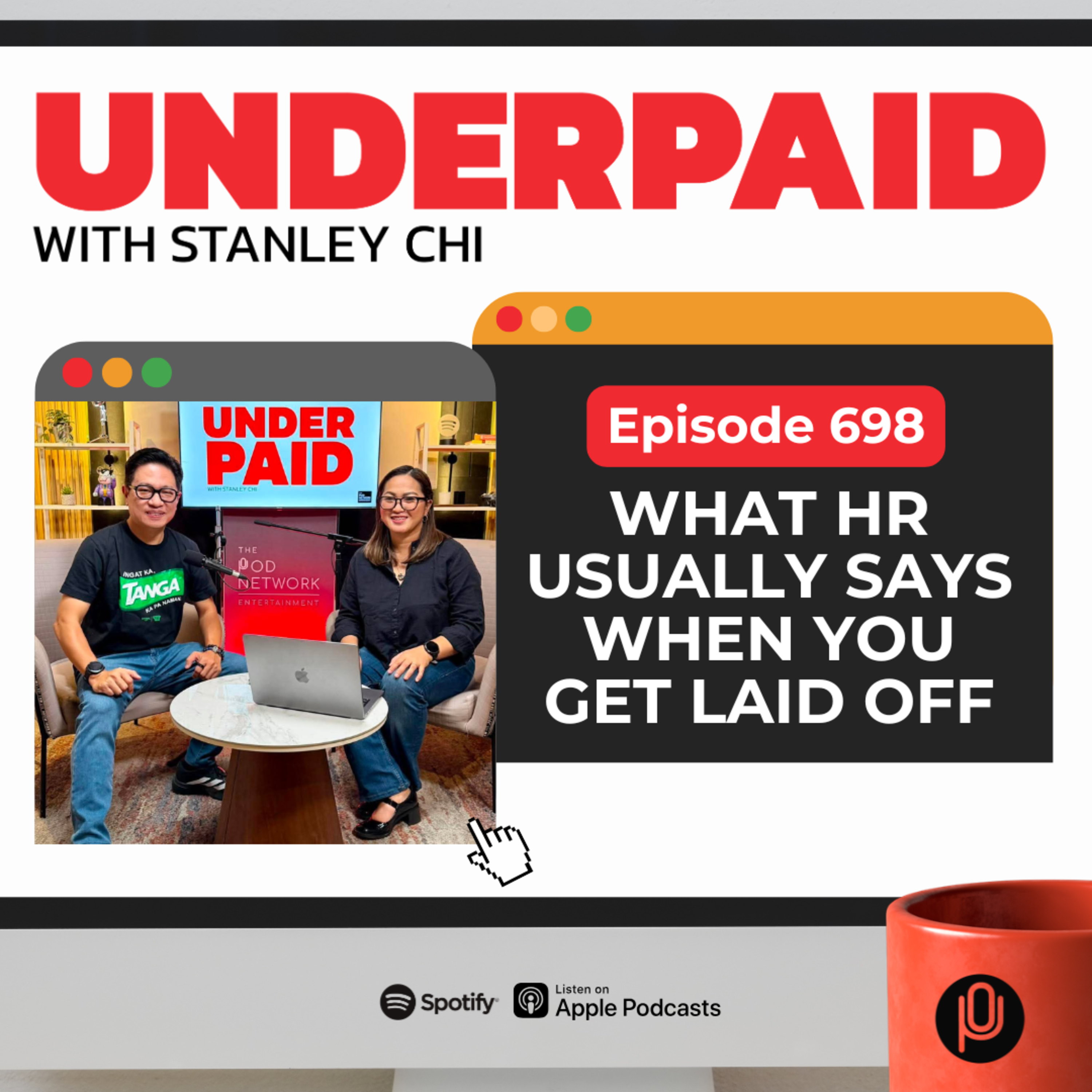 Episode 698: What HR Usually Says When You Get Laid Off episode artwork