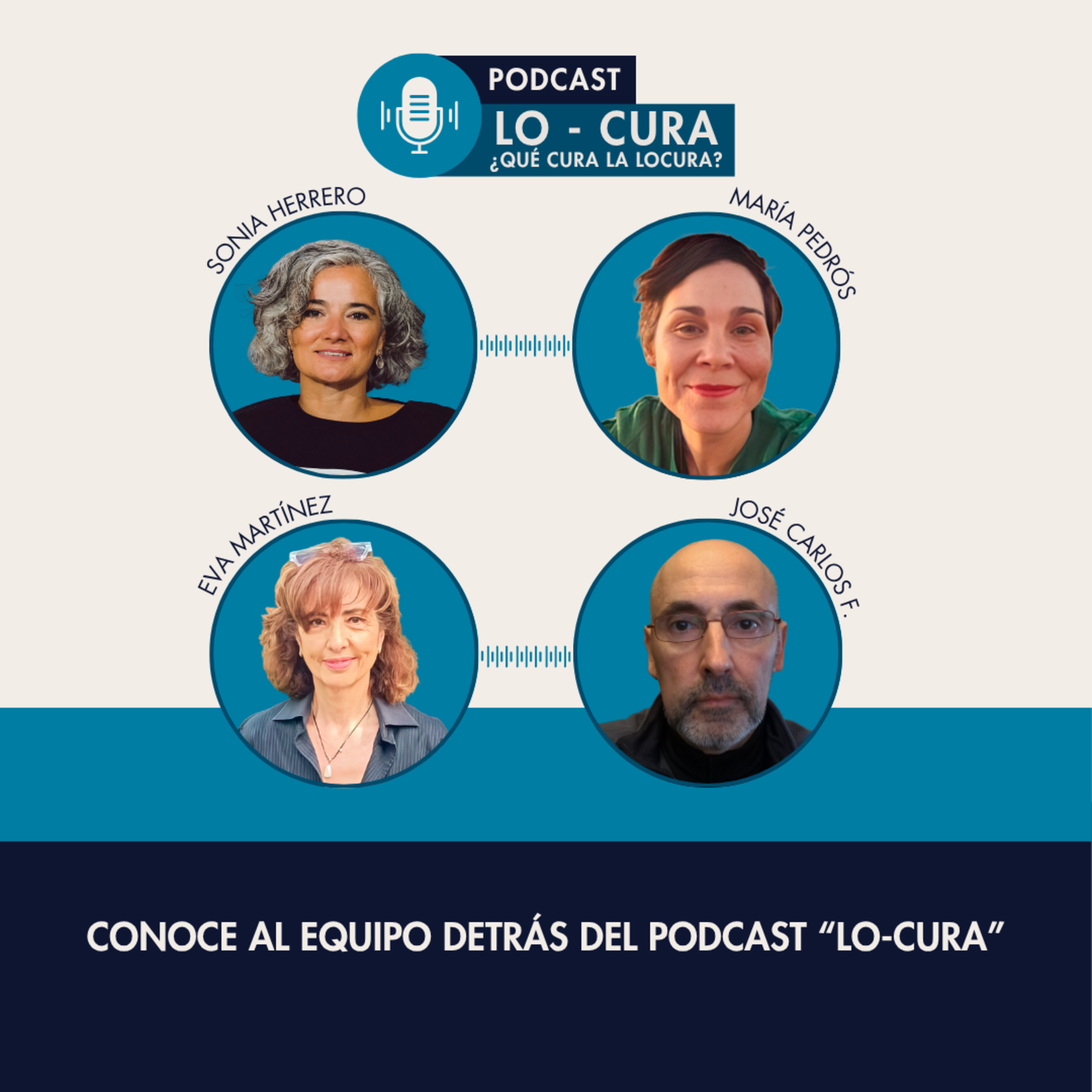 Conoce al equipo detrás del podcast "LO-CURA" episode artwork