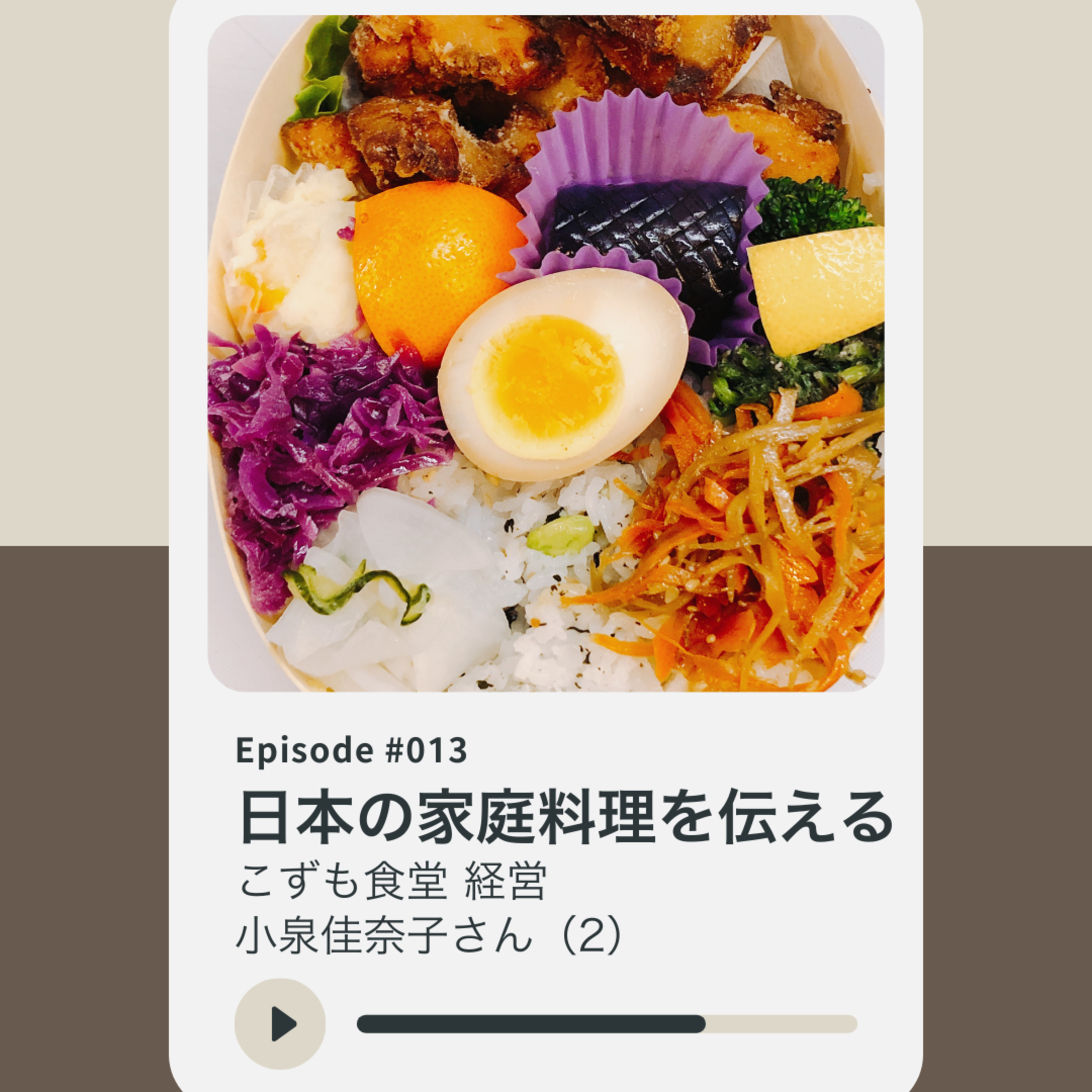 013: ドジャースのシアトル遠征時のお食事を担当『こずも食堂』　小泉佳奈子さん（2） episode artwork